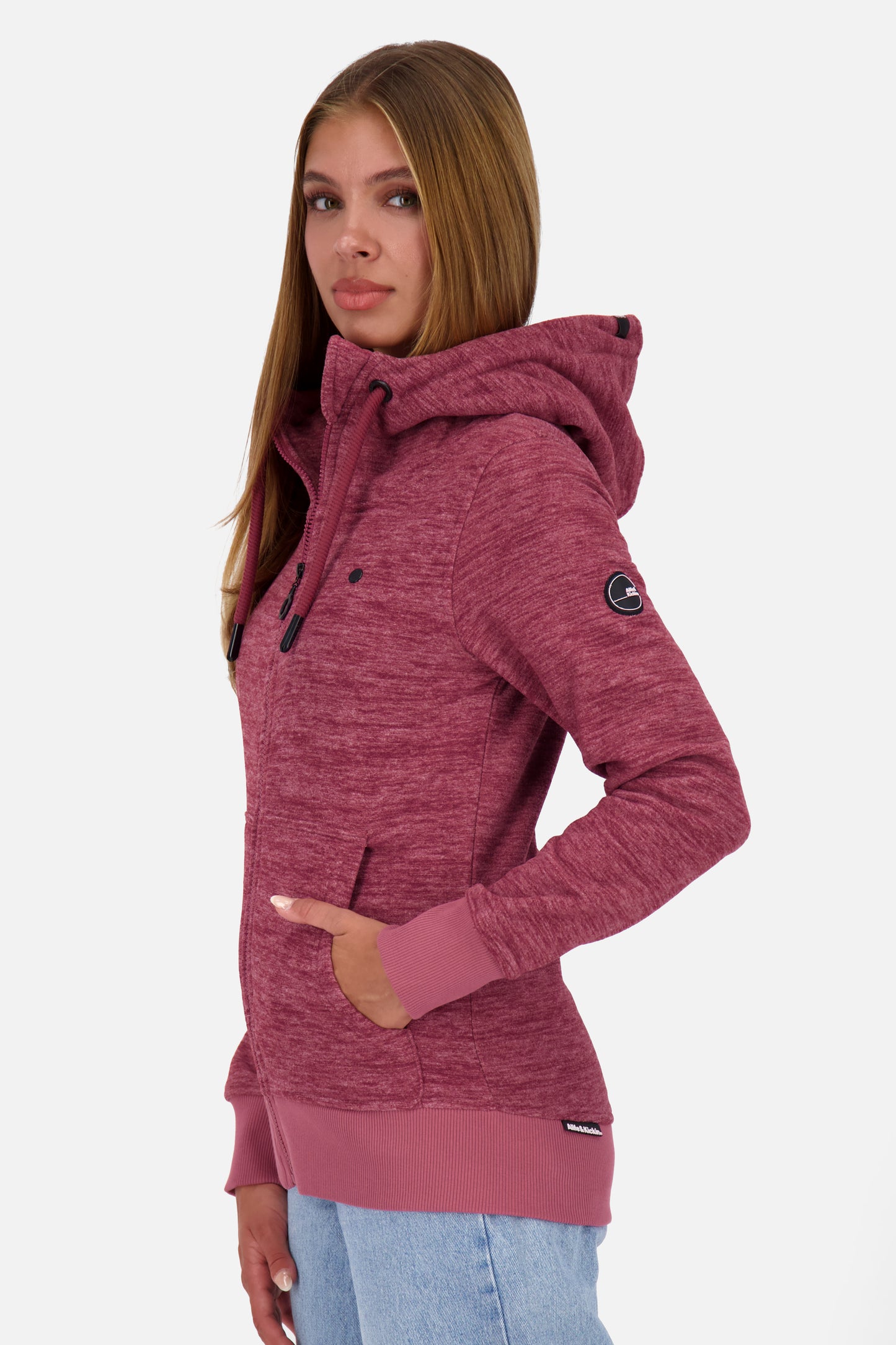 Fleecejacke Damen YasminAK F cranberry juice melange