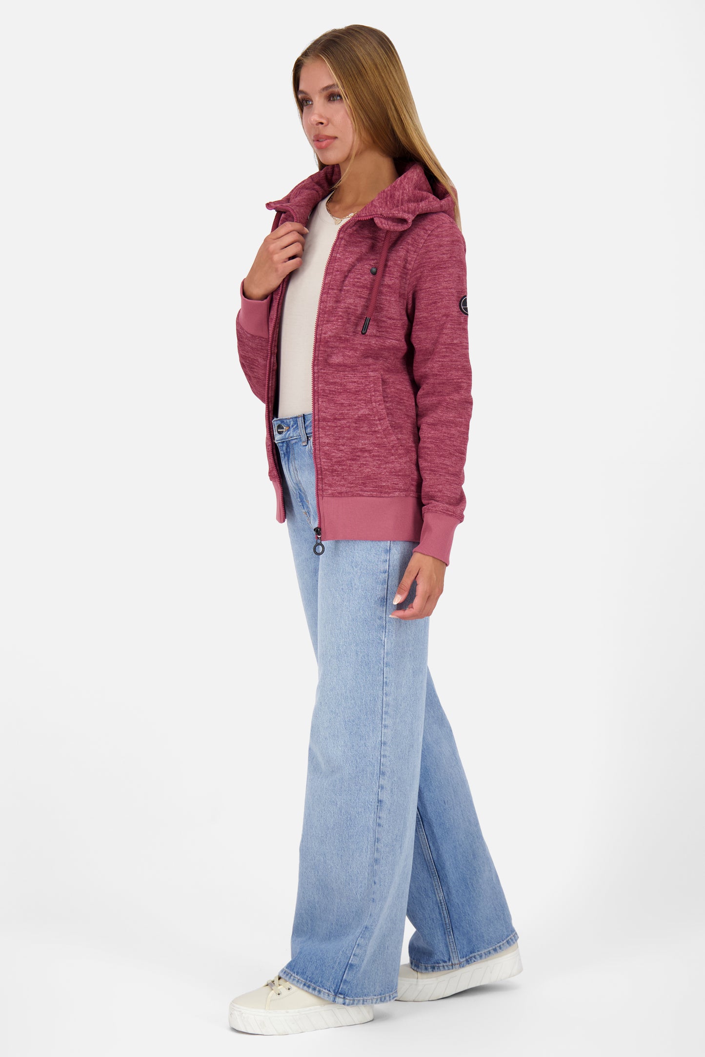 Fleecejacke Damen YasminAK F cranberry juice melange