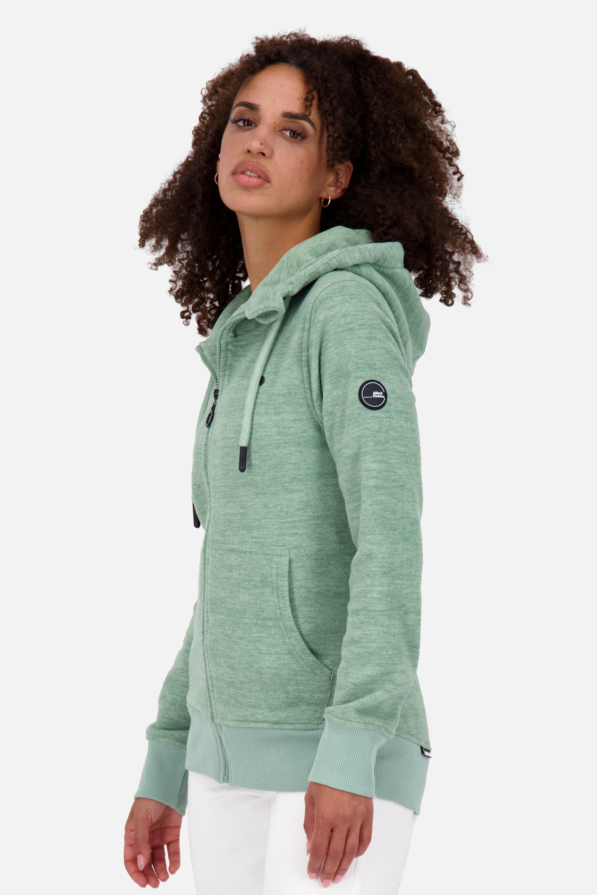 Fleecejacke Damen YasminAK F Hellgrün