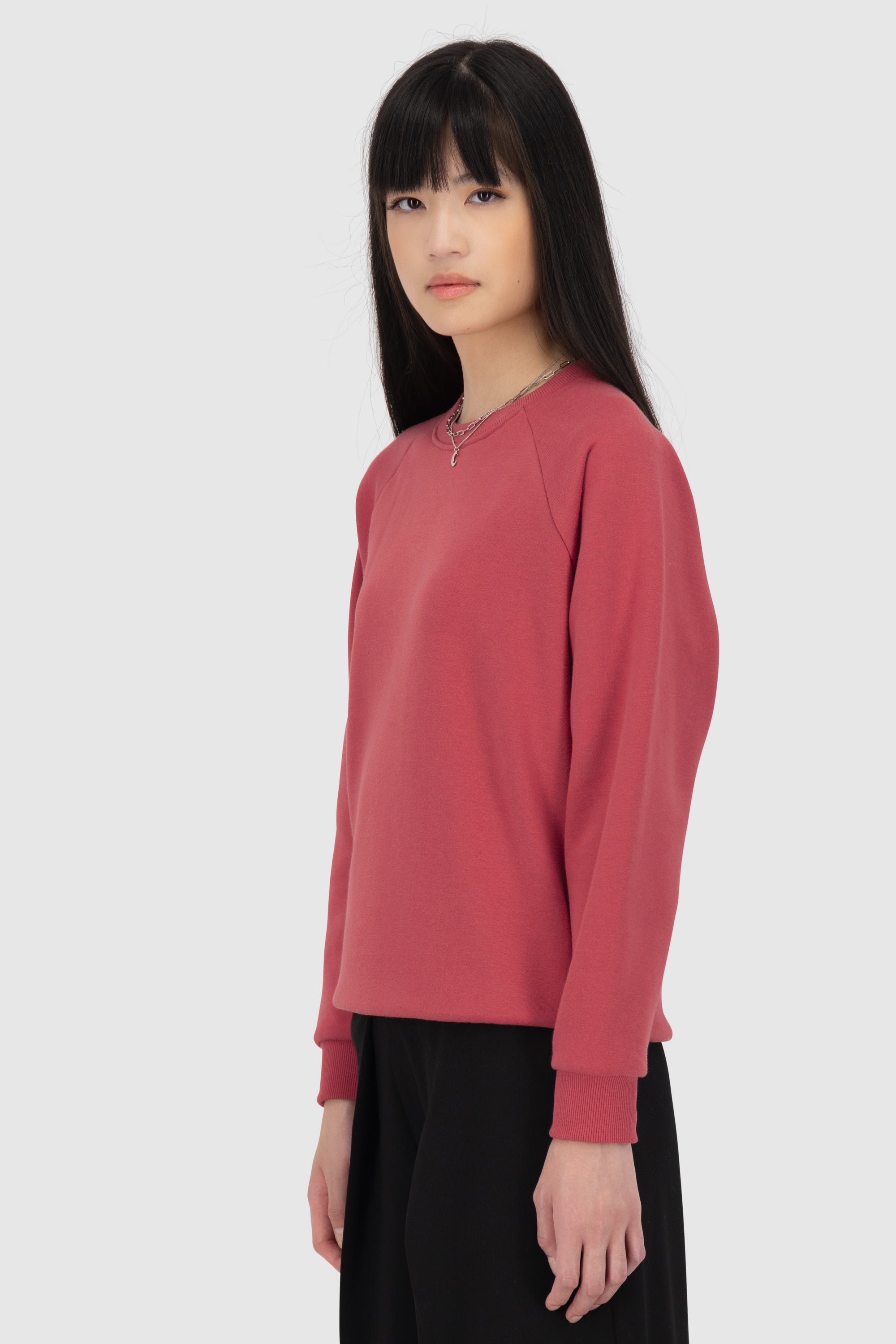 NeaAK A Oversize Sweatshirt Rot