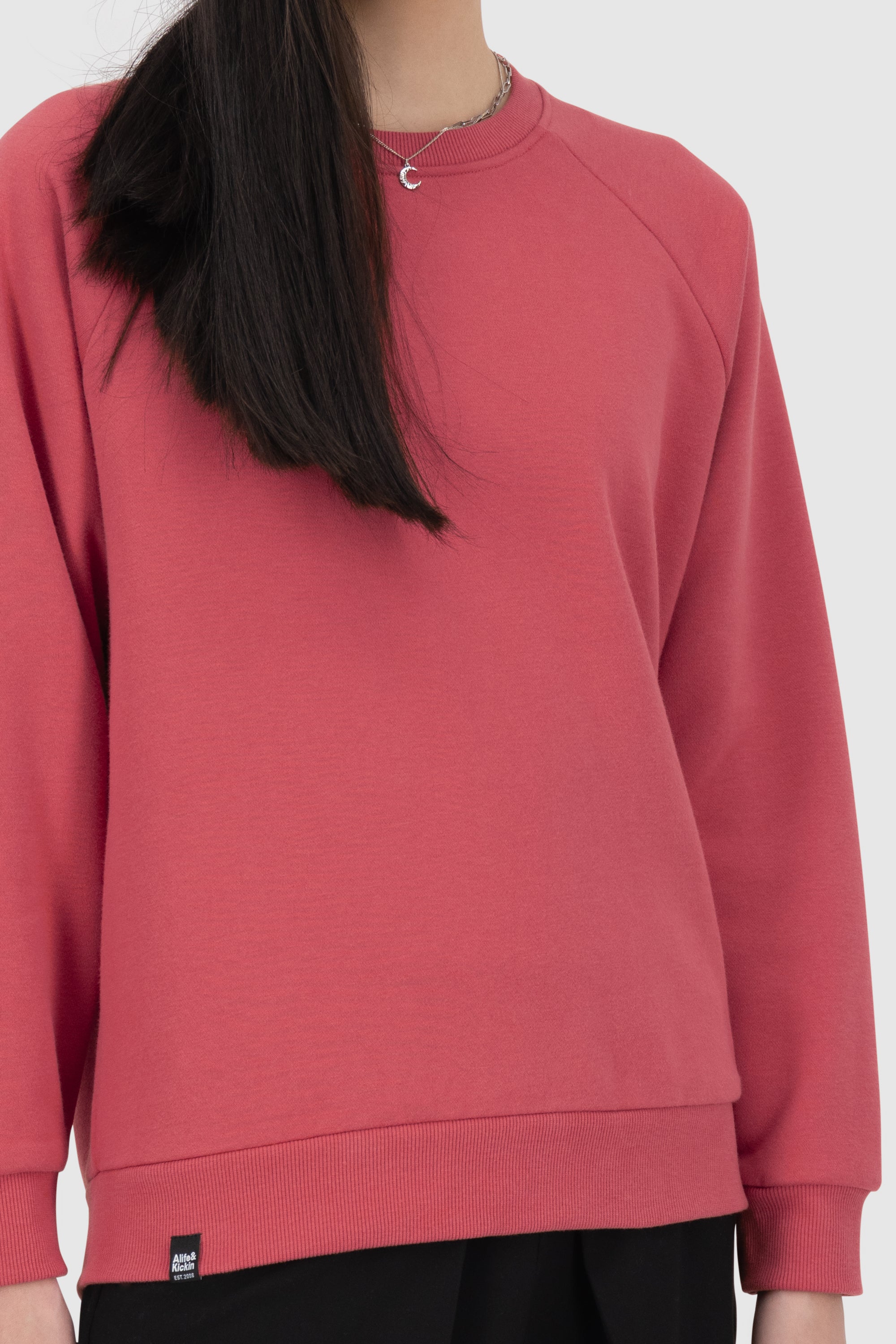 NeaAK A Oversize Sweatshirt Rot