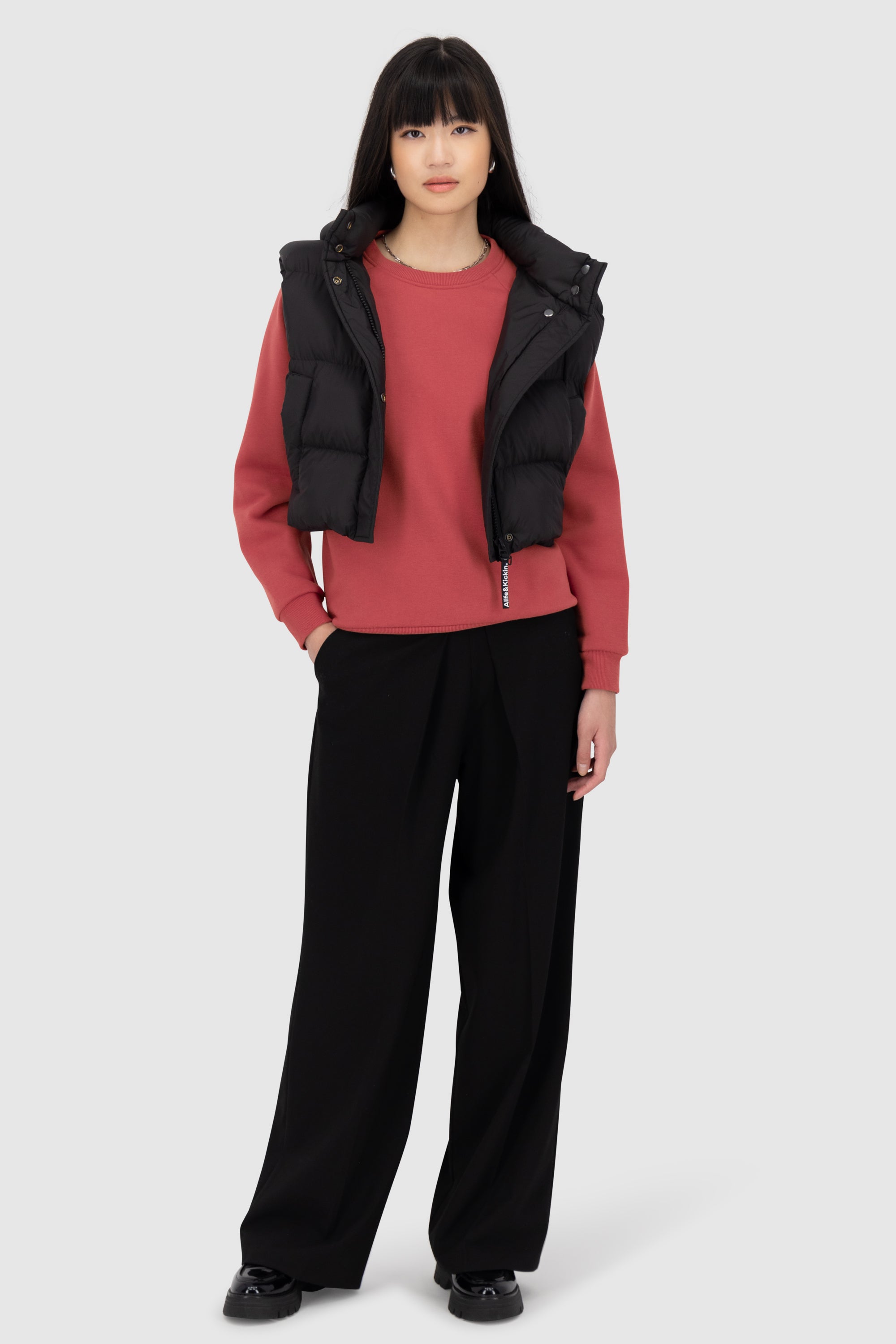 NeaAK A Oversize Sweatshirt Rot
