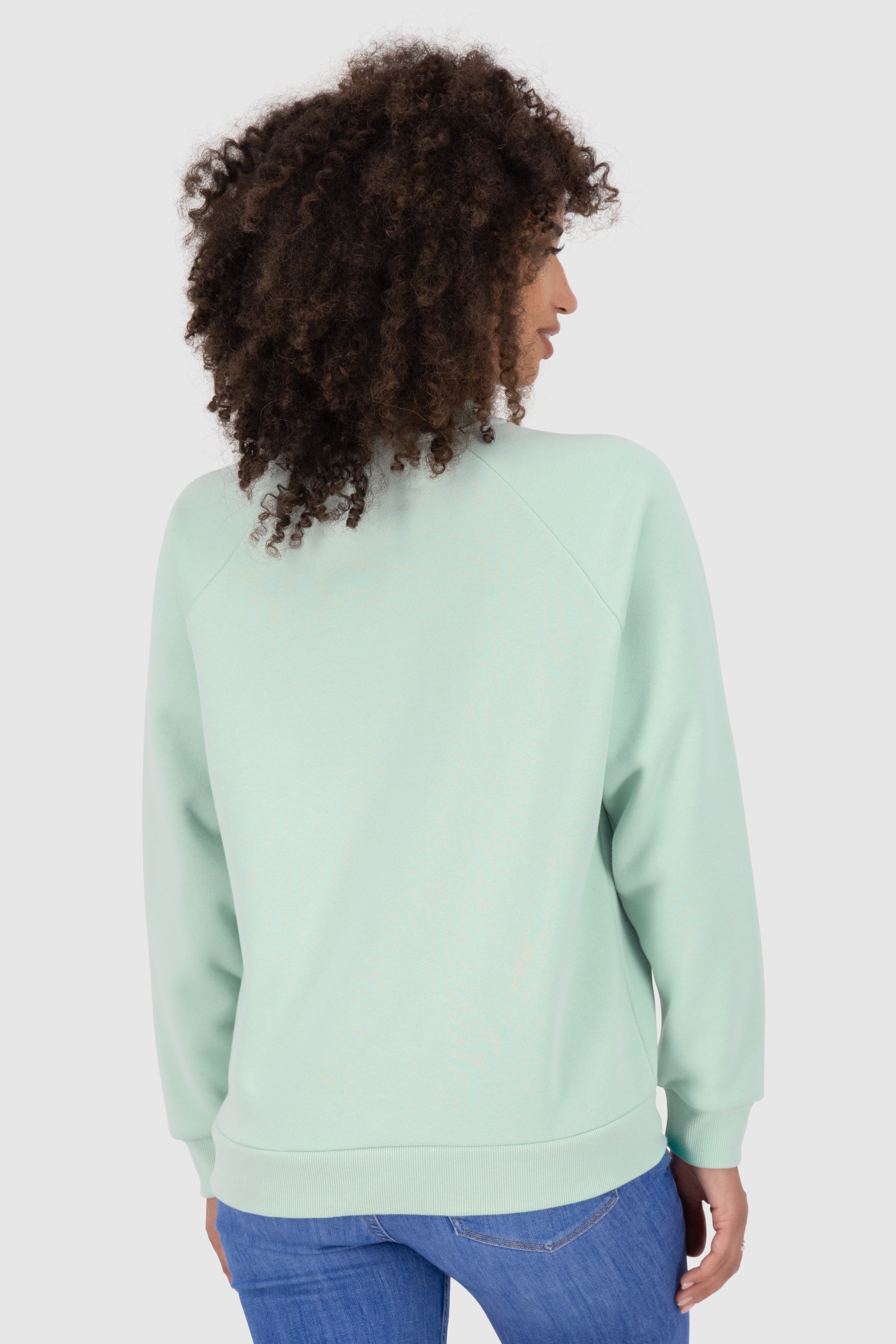 NeaAK A Oversize Sweatshirt Hellgrün