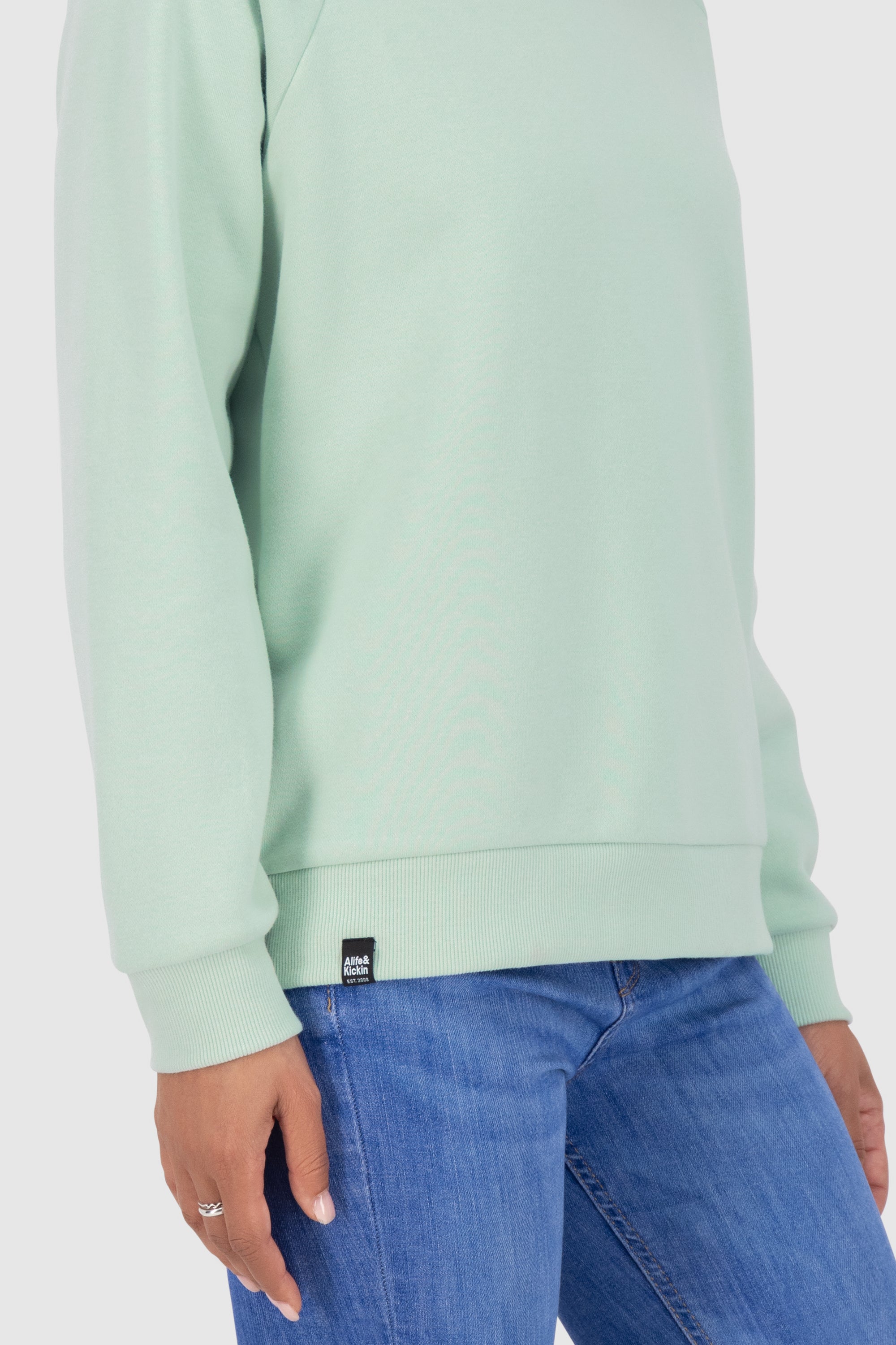 NeaAK A Oversize Sweatshirt Hellgrün