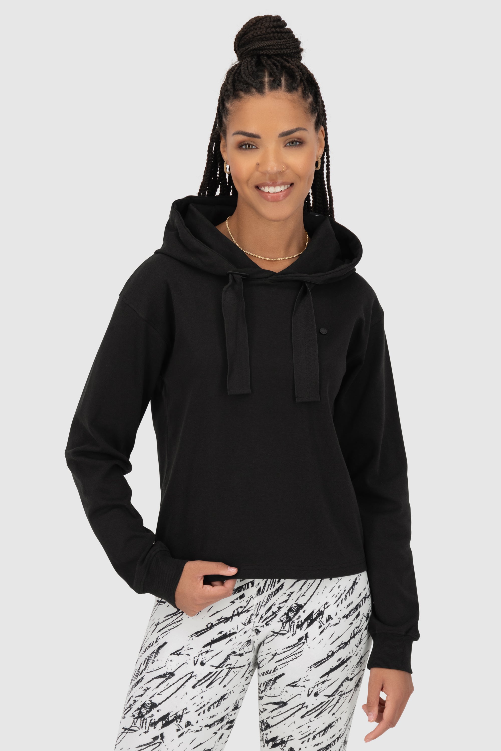 BrandyAK A Hoodie Schwarz