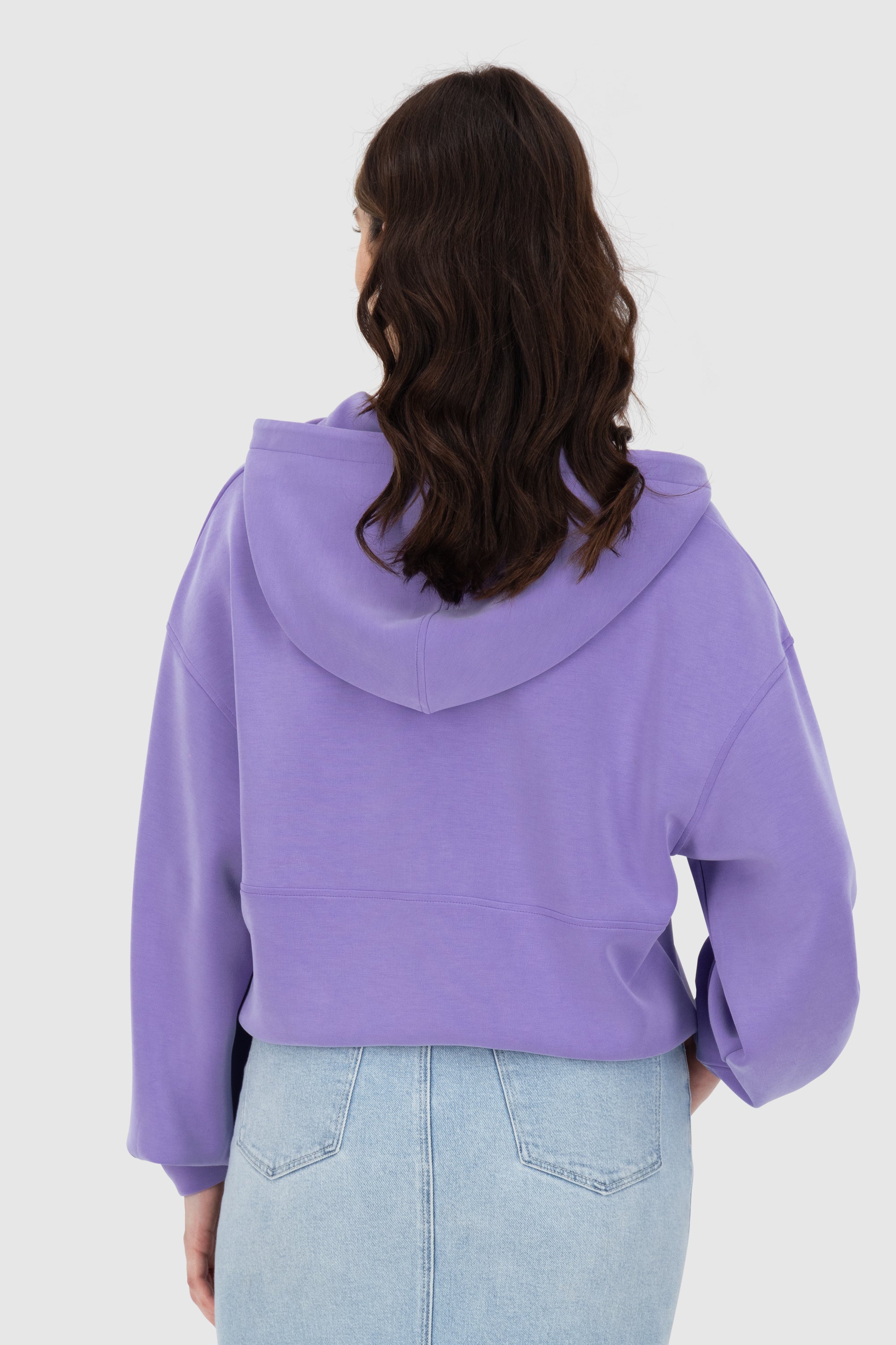 FlaviaAK N Neopren Hoodie Hellblau
