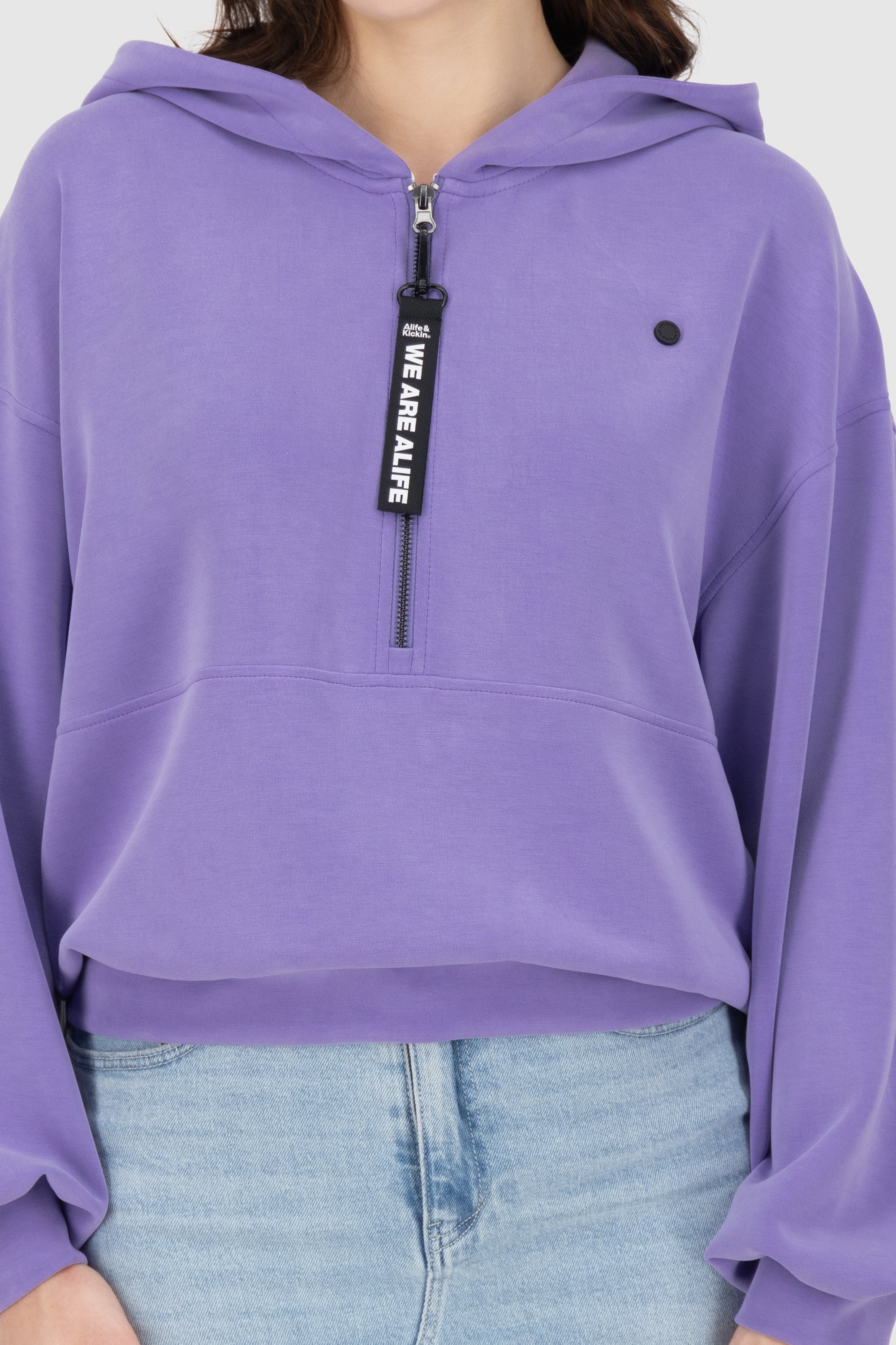 FlaviaAK N Neopren Hoodie Hellblau