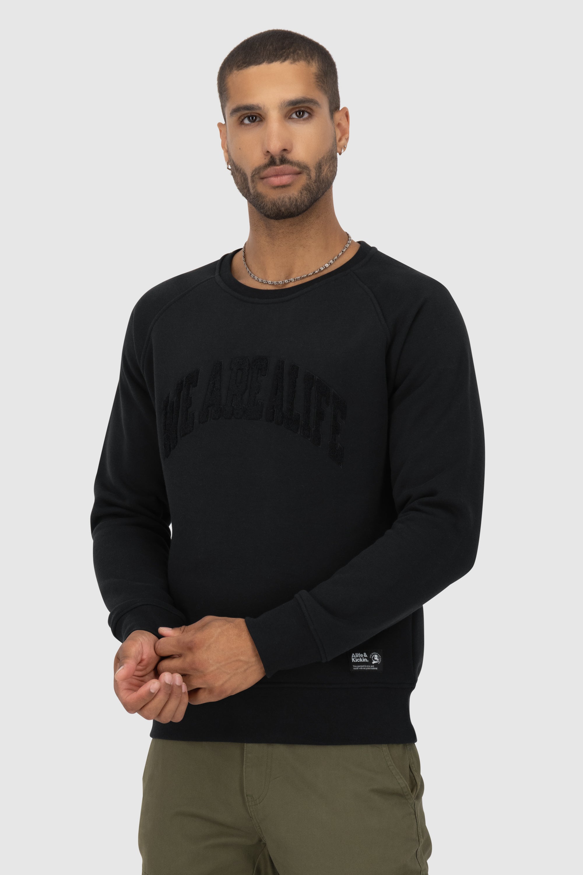 LevinAK A Sweatshirt Schwarz