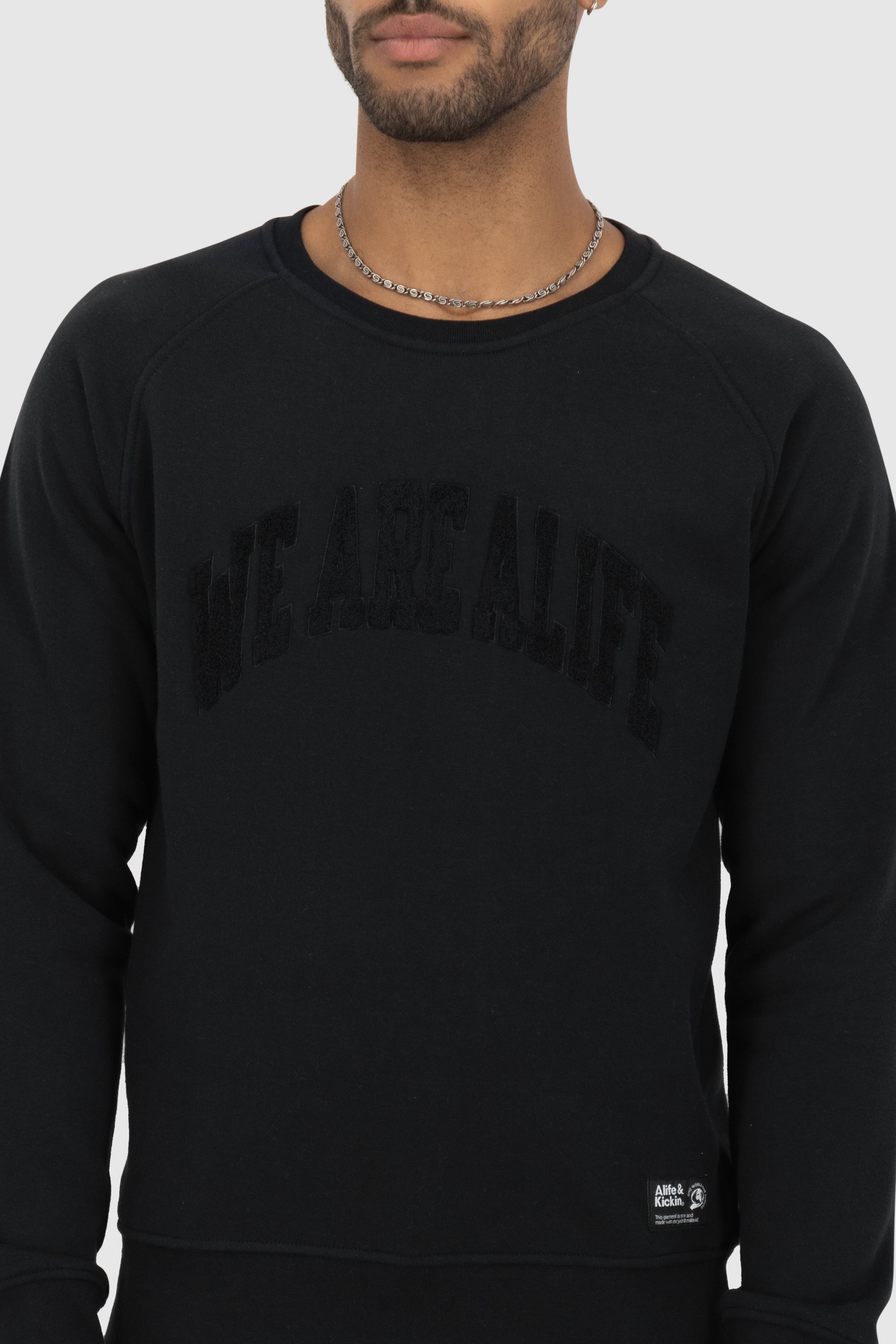 LevinAK A Sweatshirt Schwarz