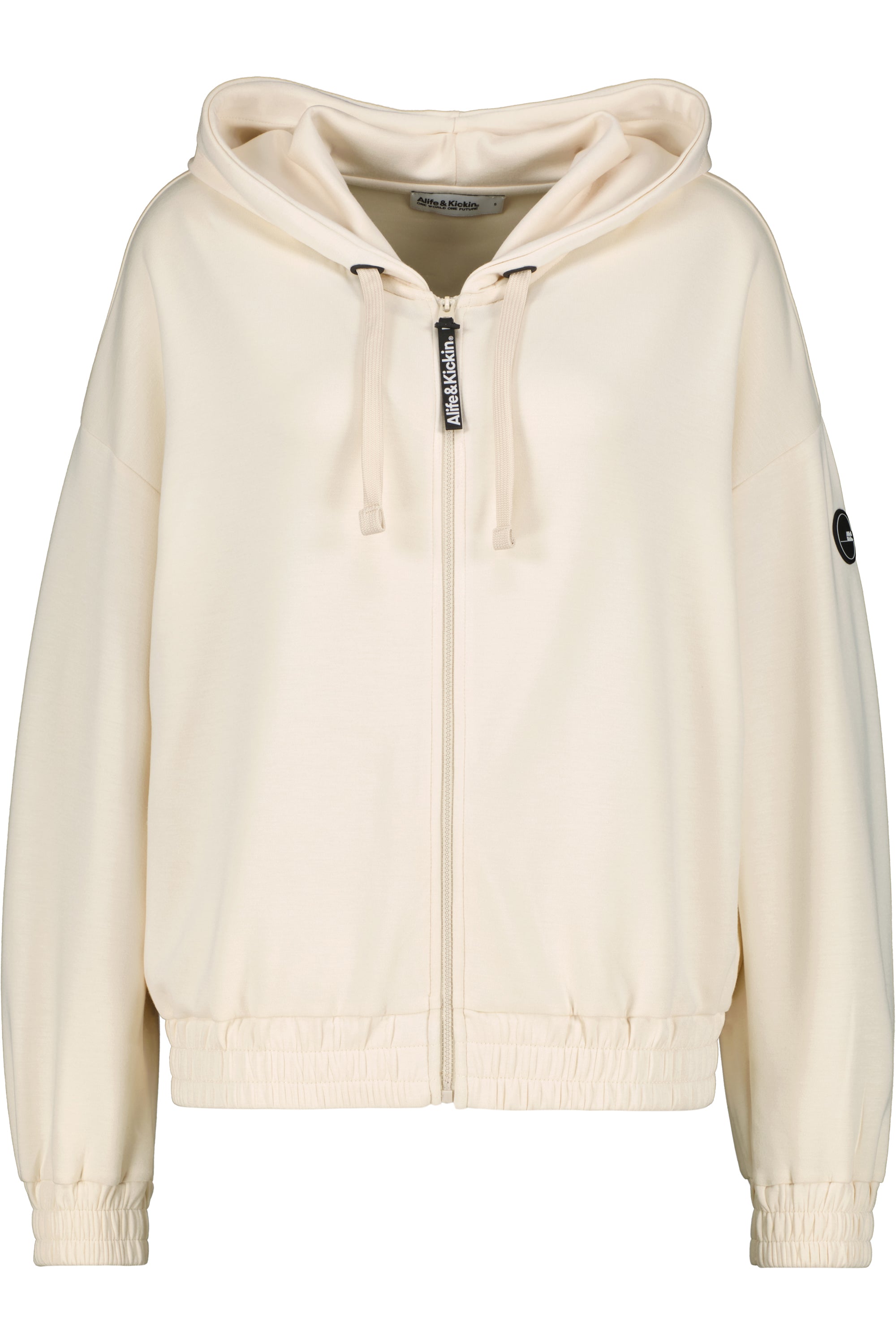 JanneAK T Supersoft Hooded Sweat Jacket Beige