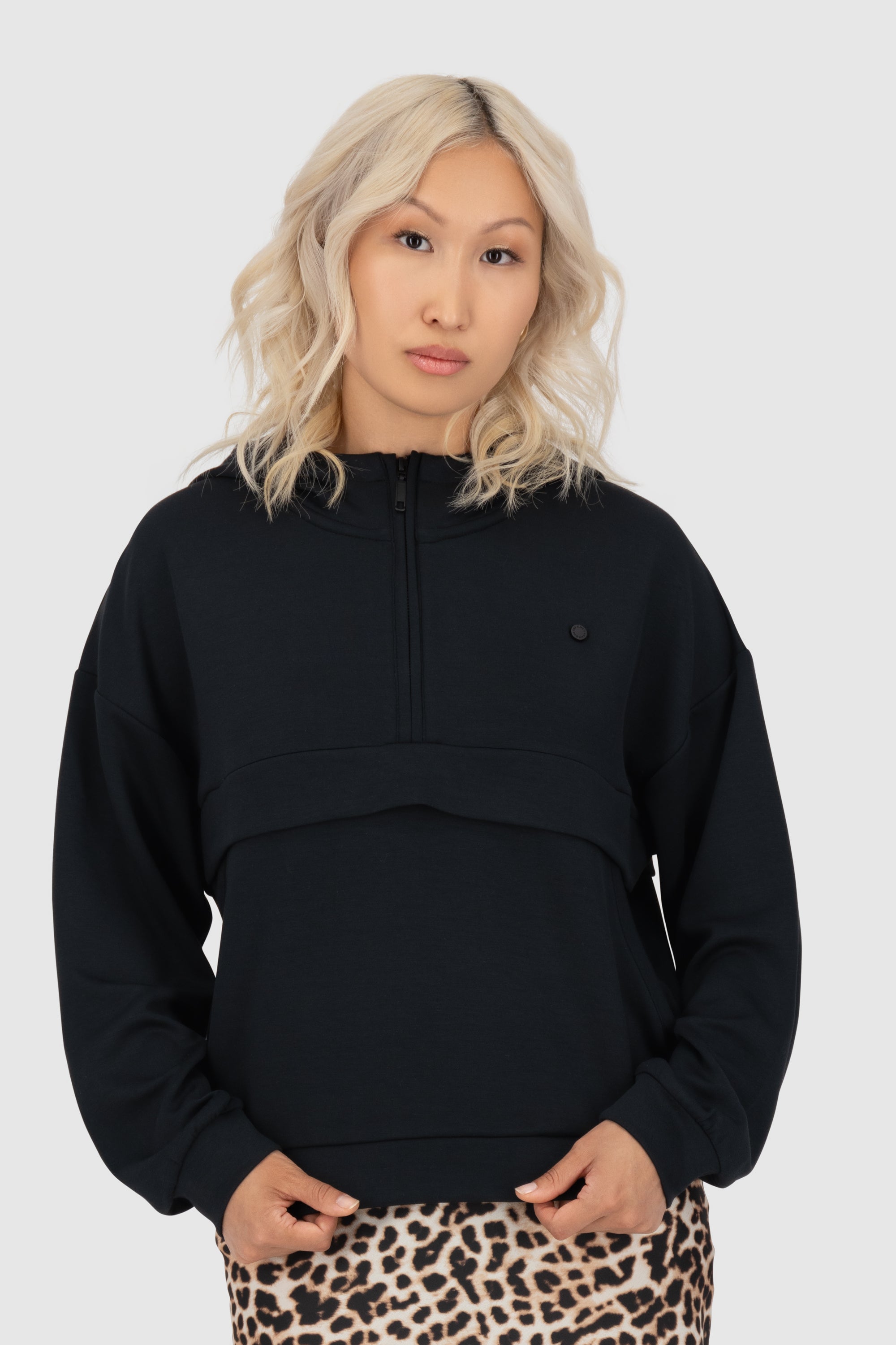 MajviAK T Supersoft Oversize Hoodie Schwarz