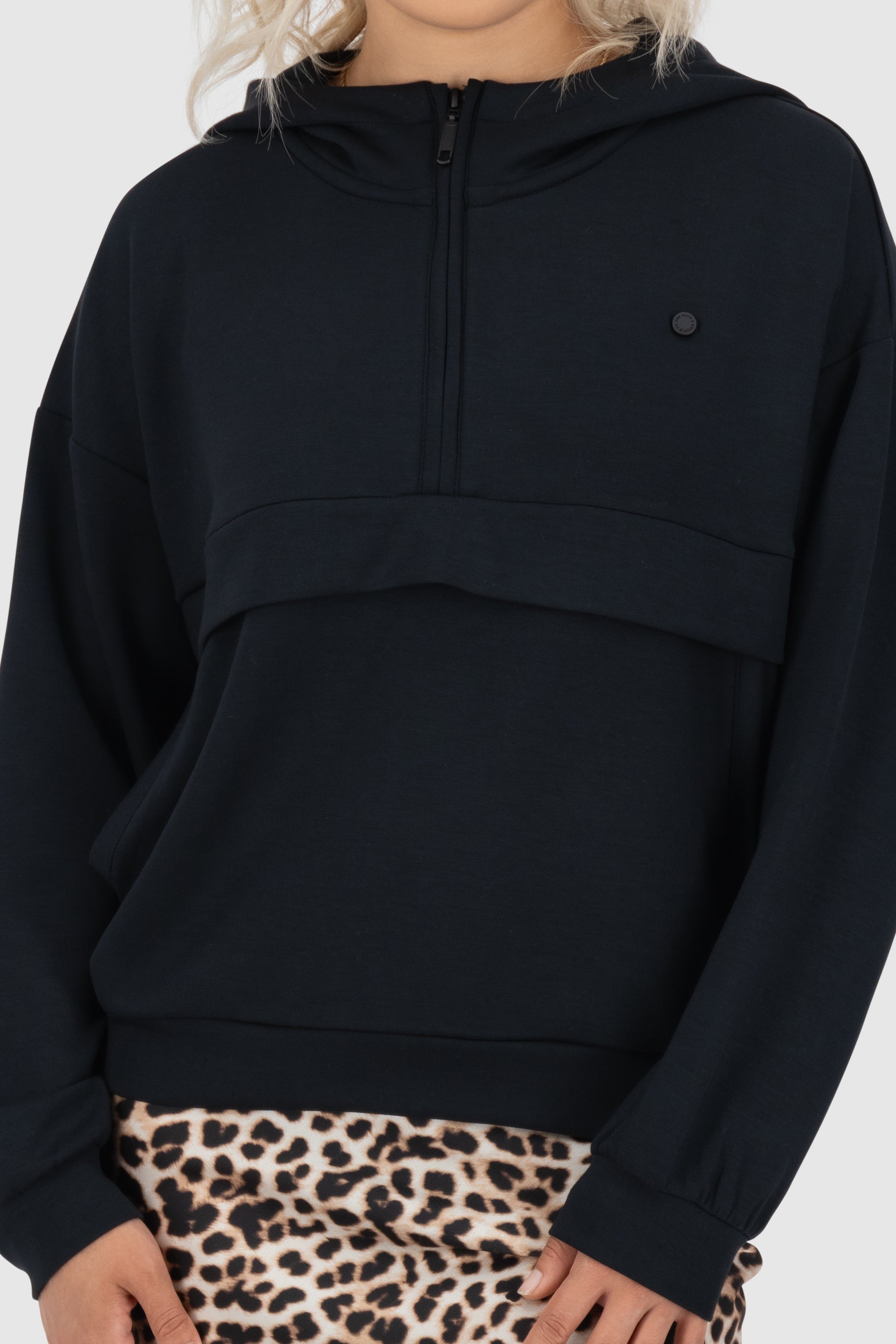 MajviAK T Supersoft Oversize Hoodie Schwarz