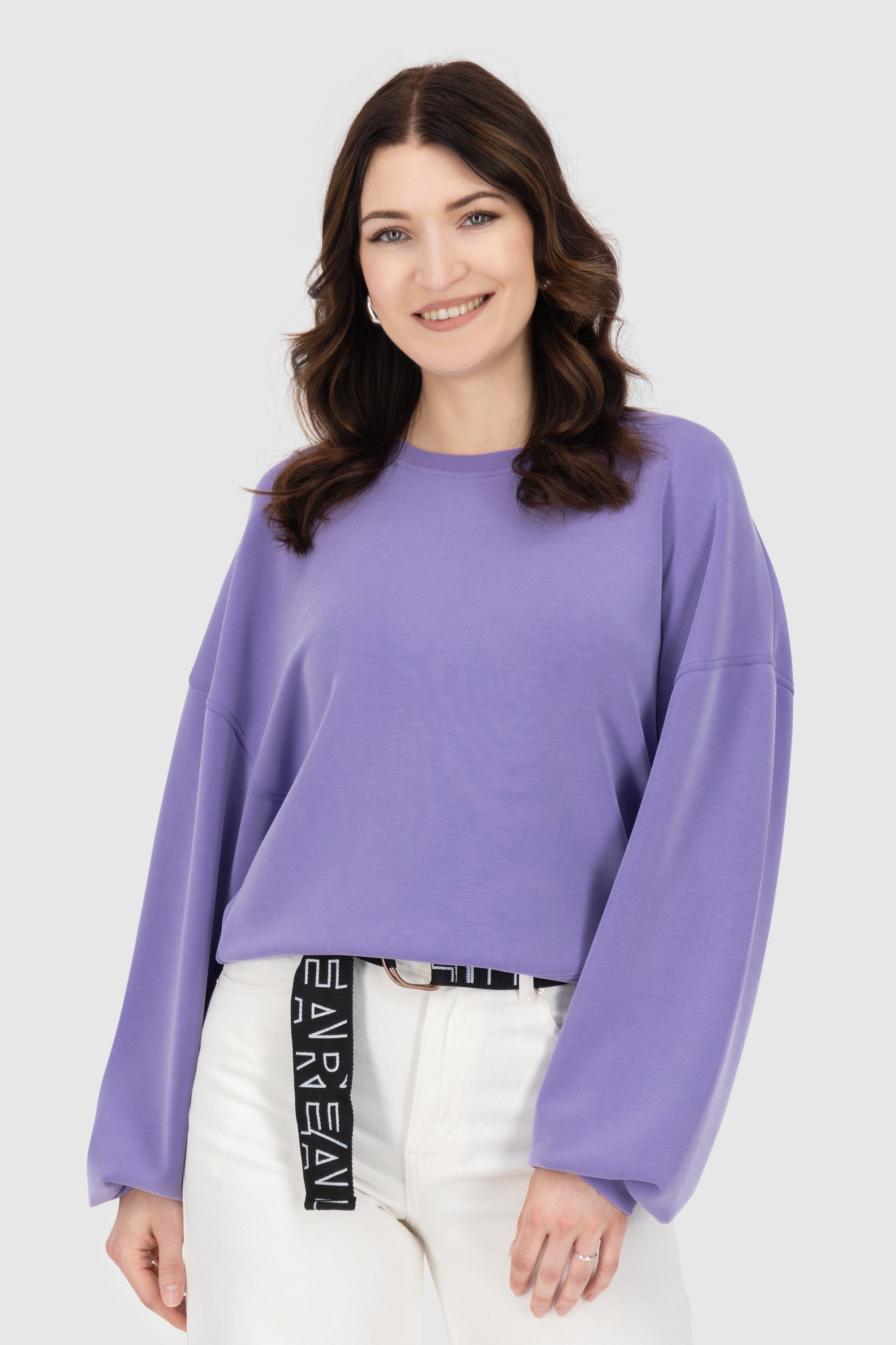 MeredithAK N Neopren Sweatshirt Hellblau