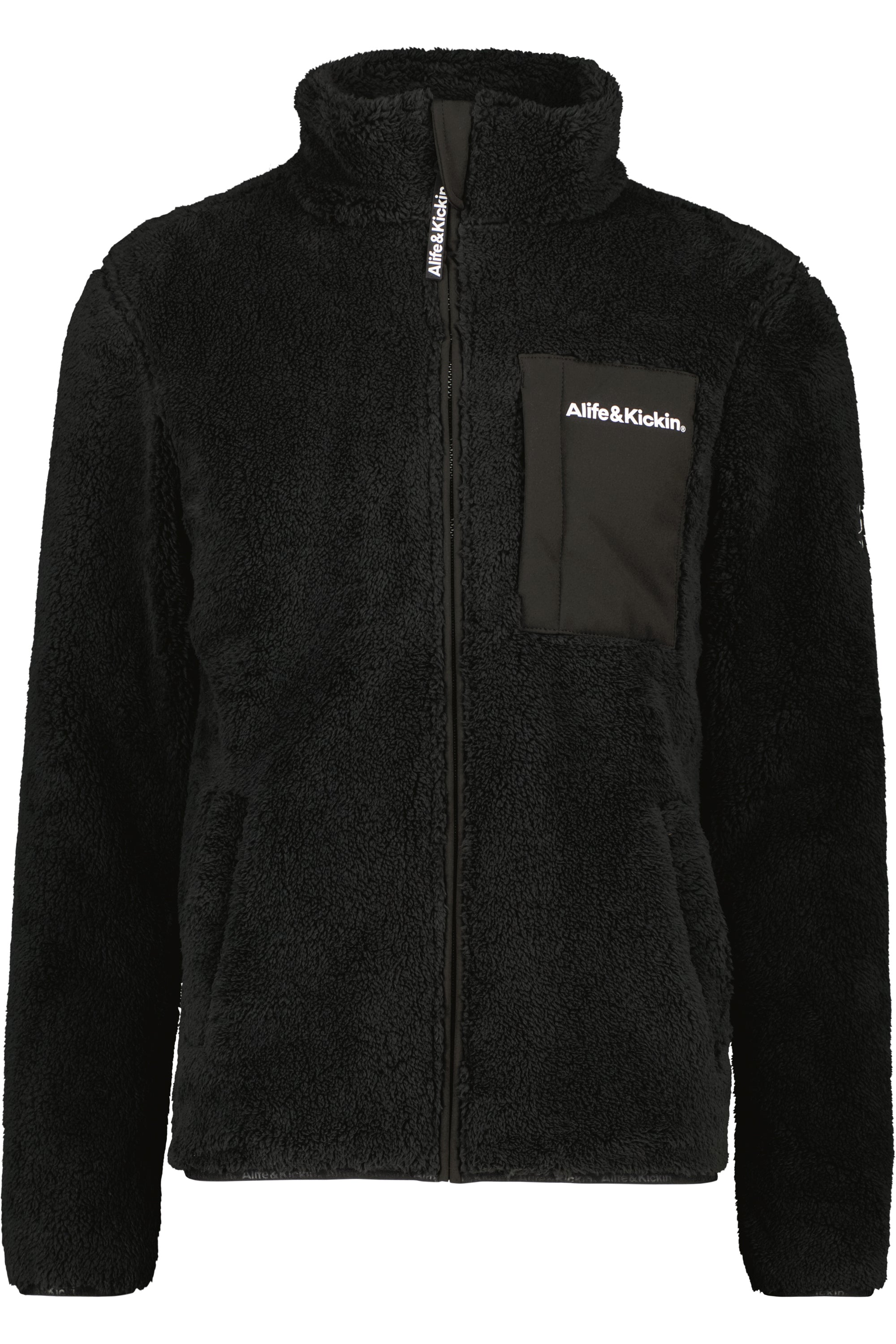 JayAK G Teddy Sweat Jacket Schwarz