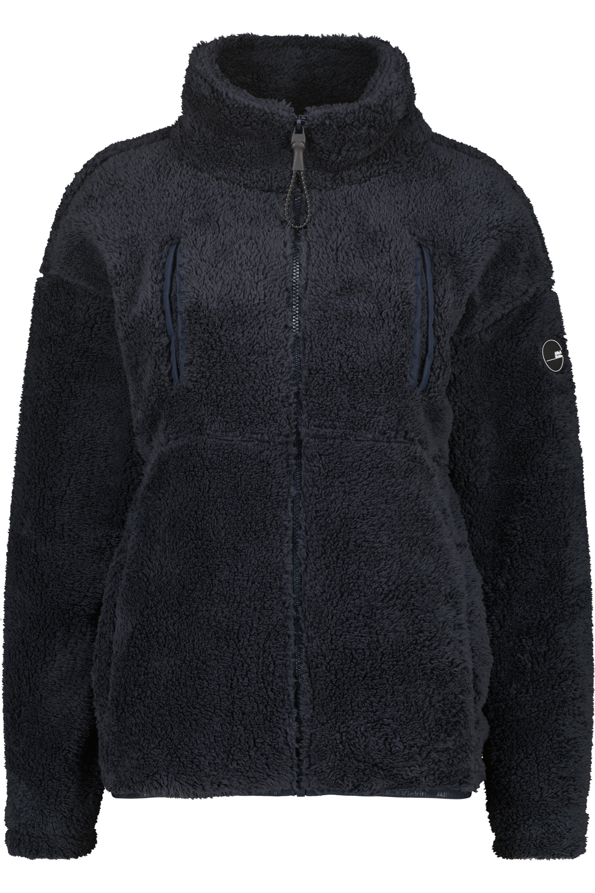 LiobaAK G Teddy Sweat Jacket Dunkelblau