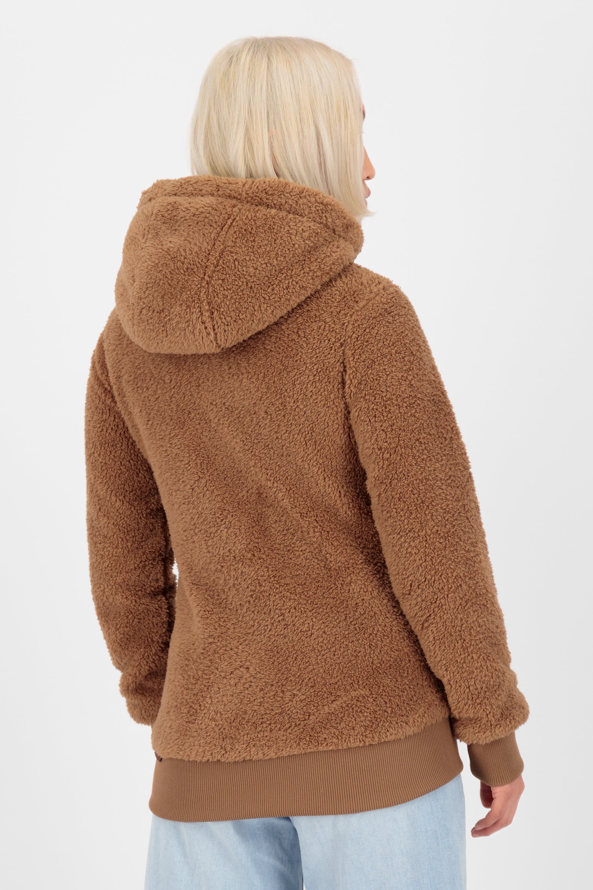 TabeaAK G Teddy Sweat Jacket Braun