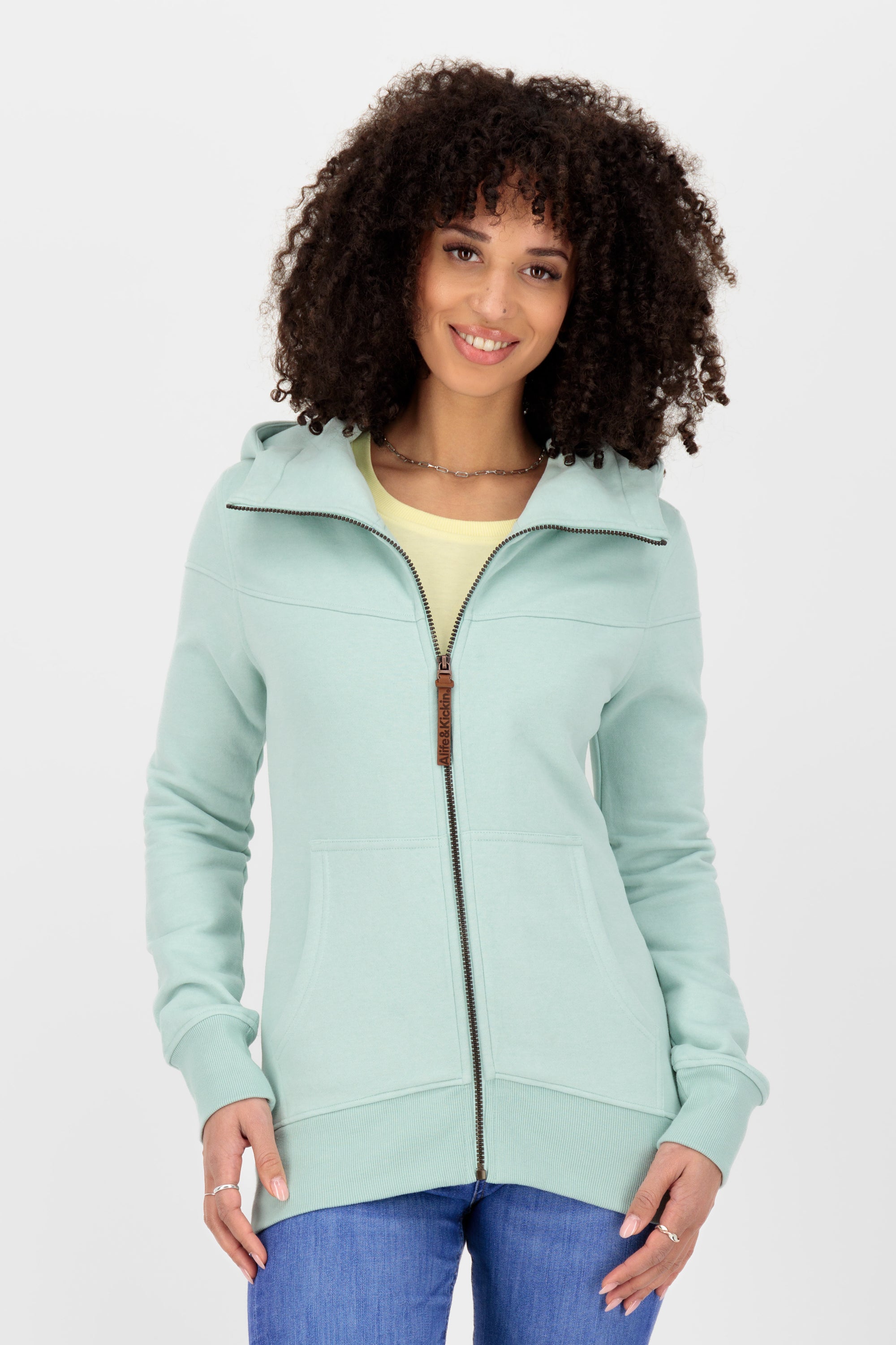 IsamiAK A Sweat Jacket Hellgrün