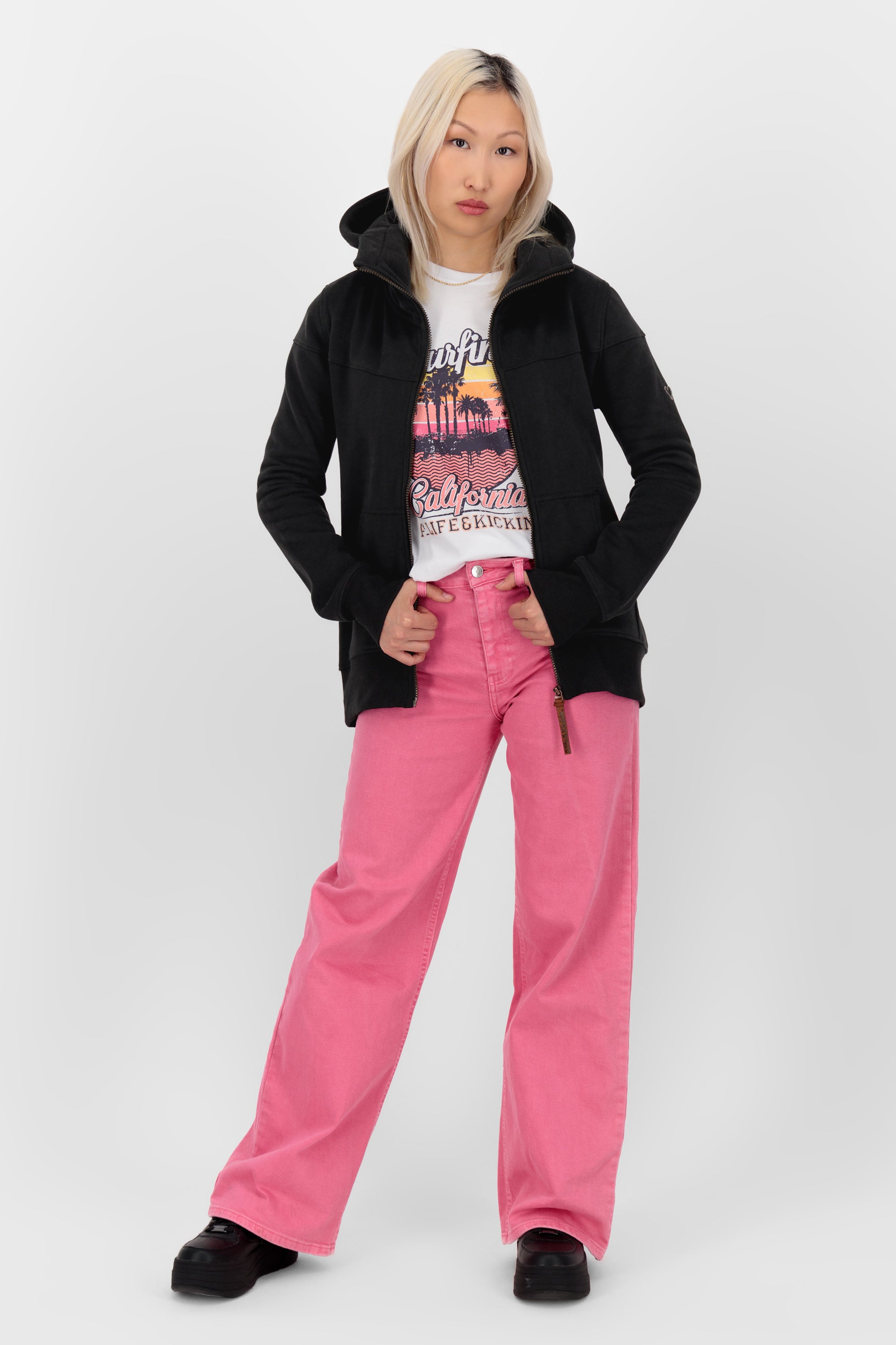 IsamiAK A Sweat Jacket Schwarz