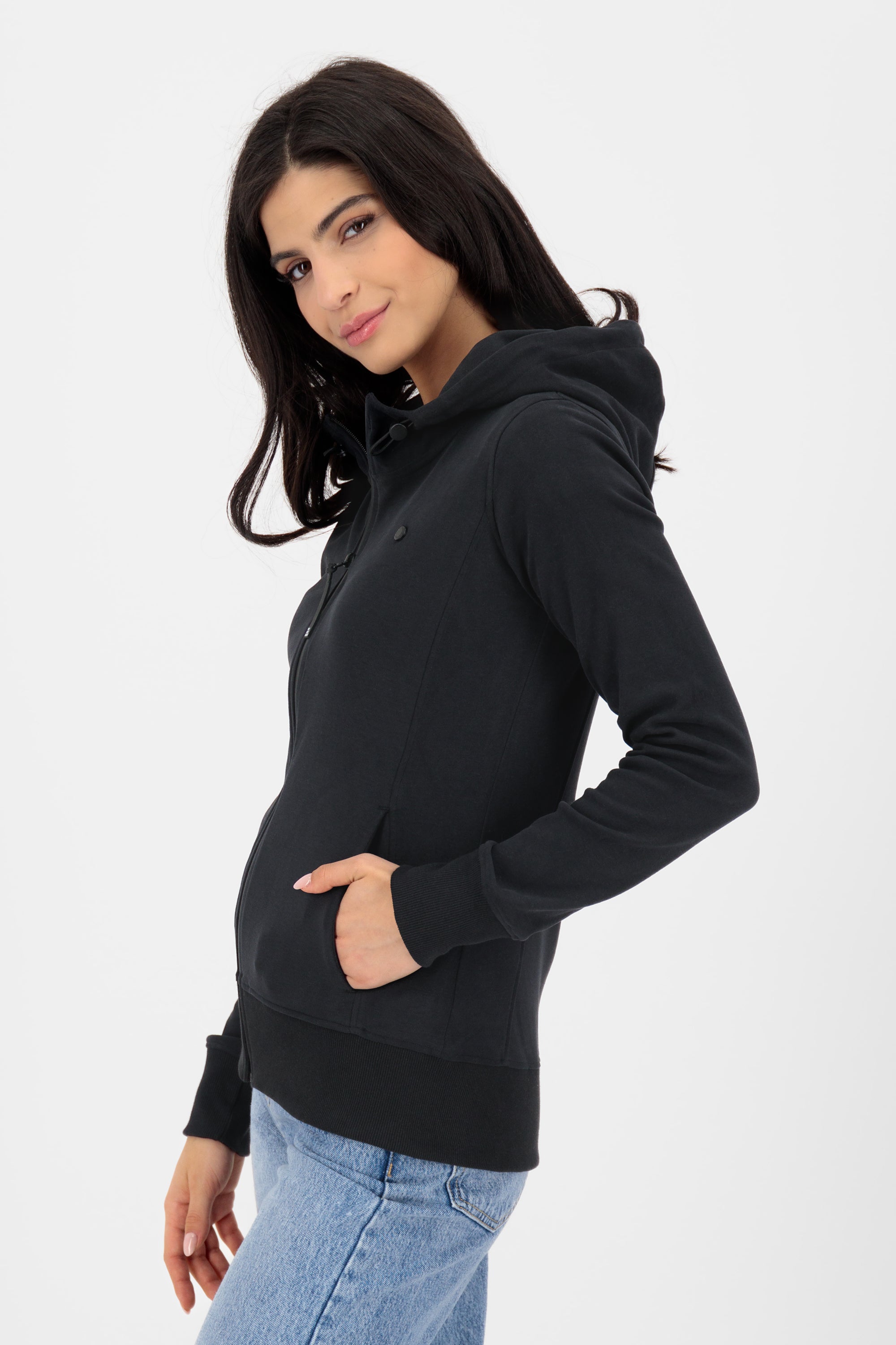 LissandraAK A Sweat Jacket Schwarz