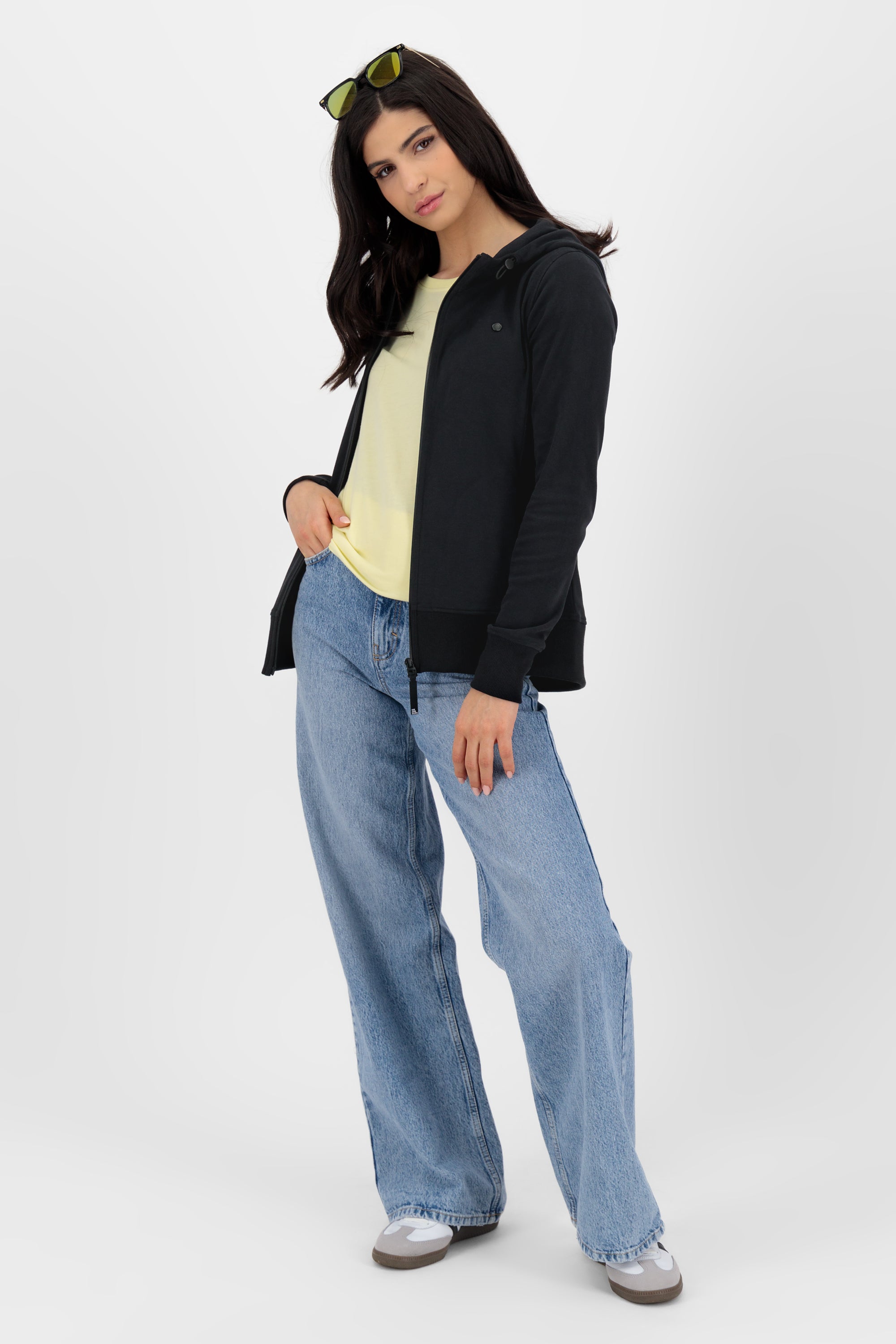 LissandraAK A Sweat Jacket Schwarz