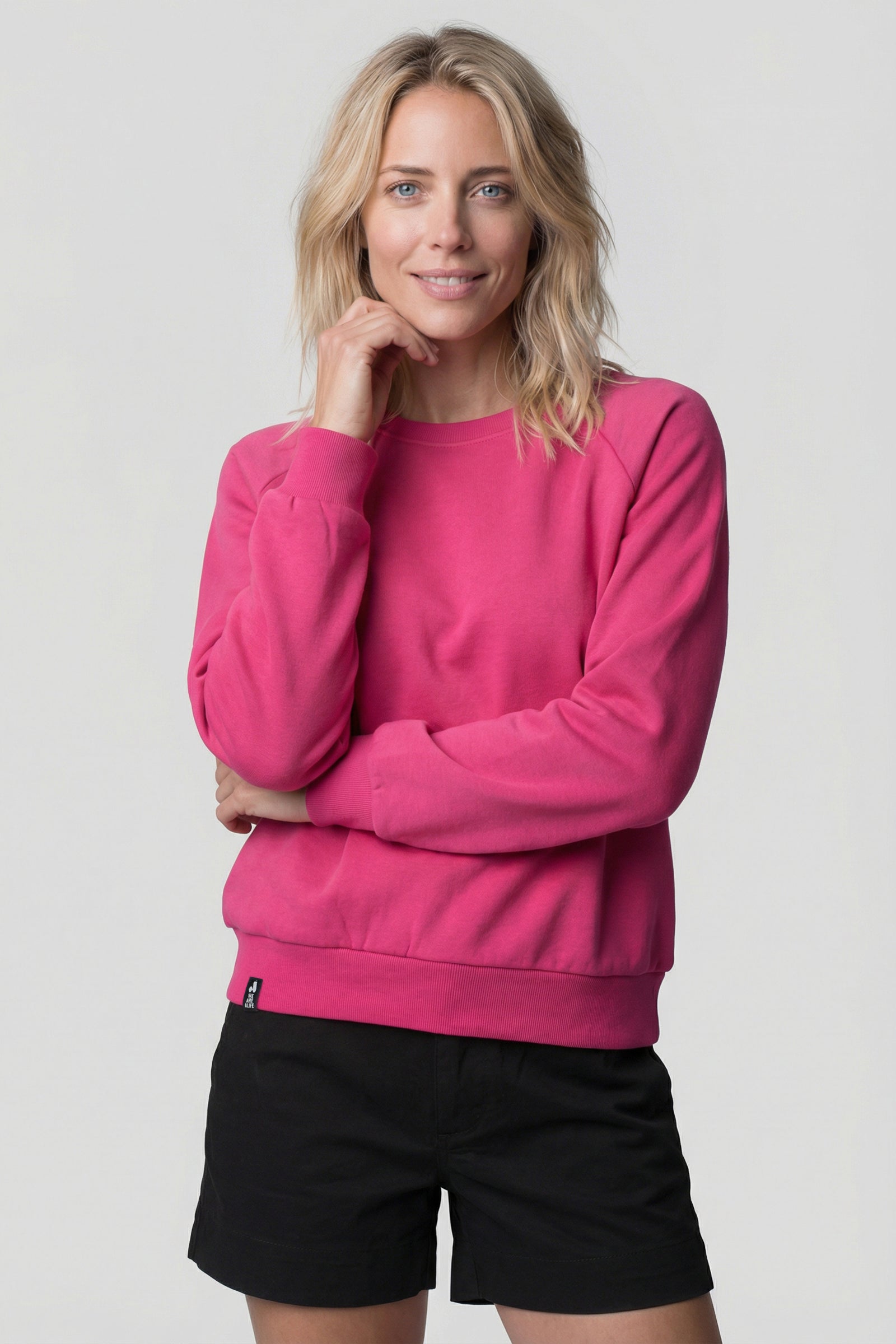 ThyraAK A Oversize Sweatshirt Pink