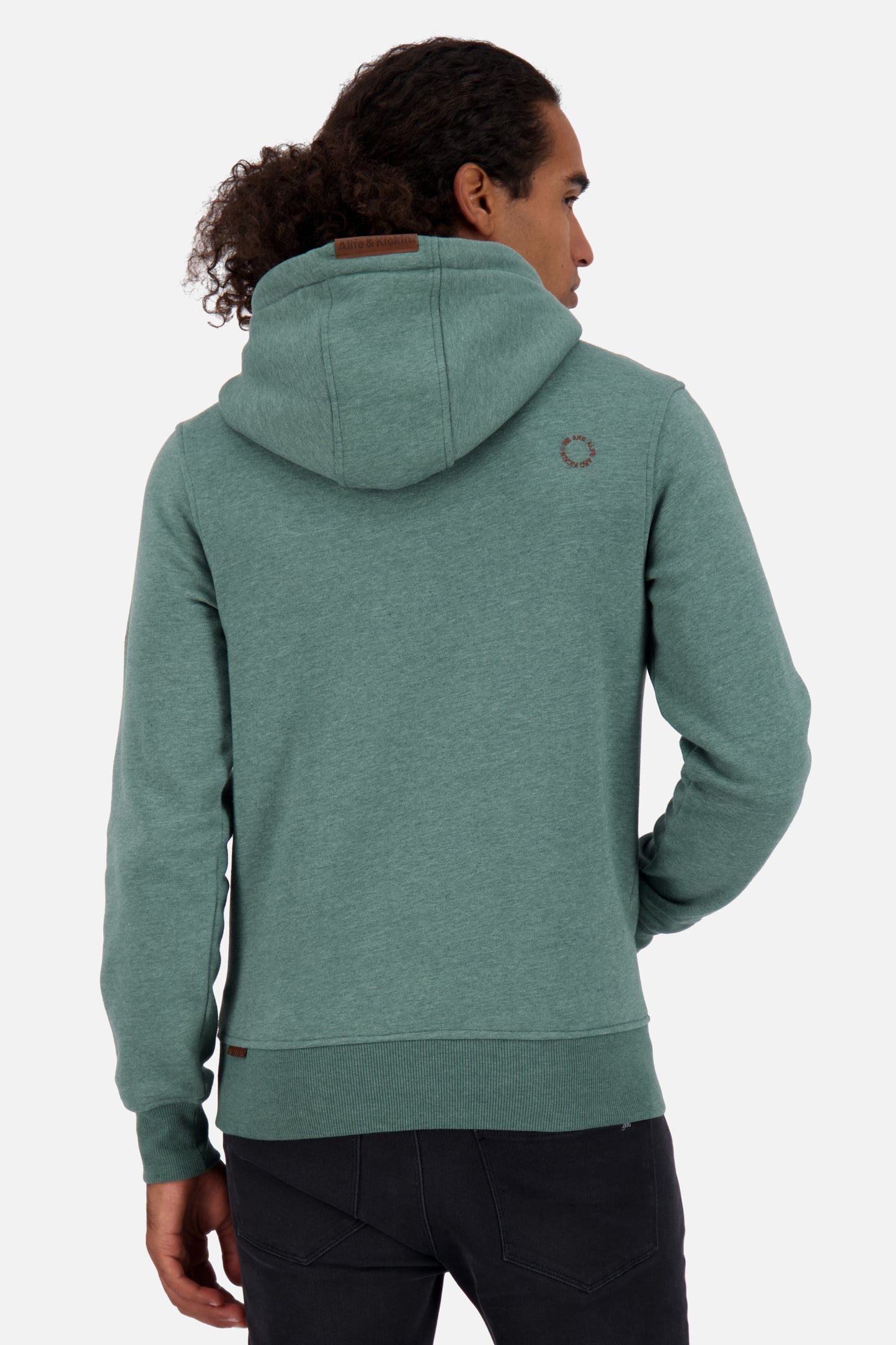 Hoodie Herren JohnsonAK A sage leaf melange