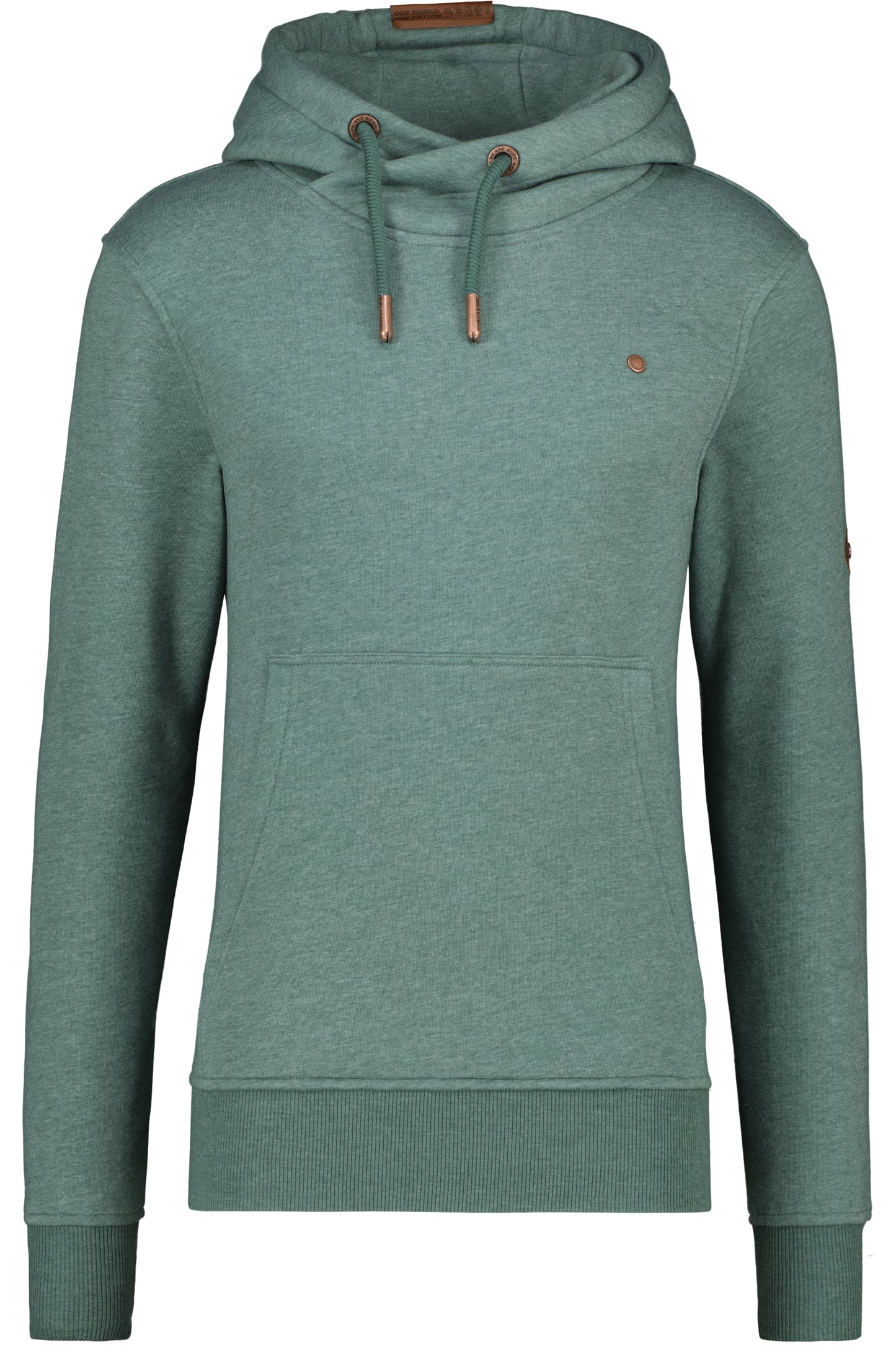 Hoodie Herren JohnsonAK A sage leaf melange