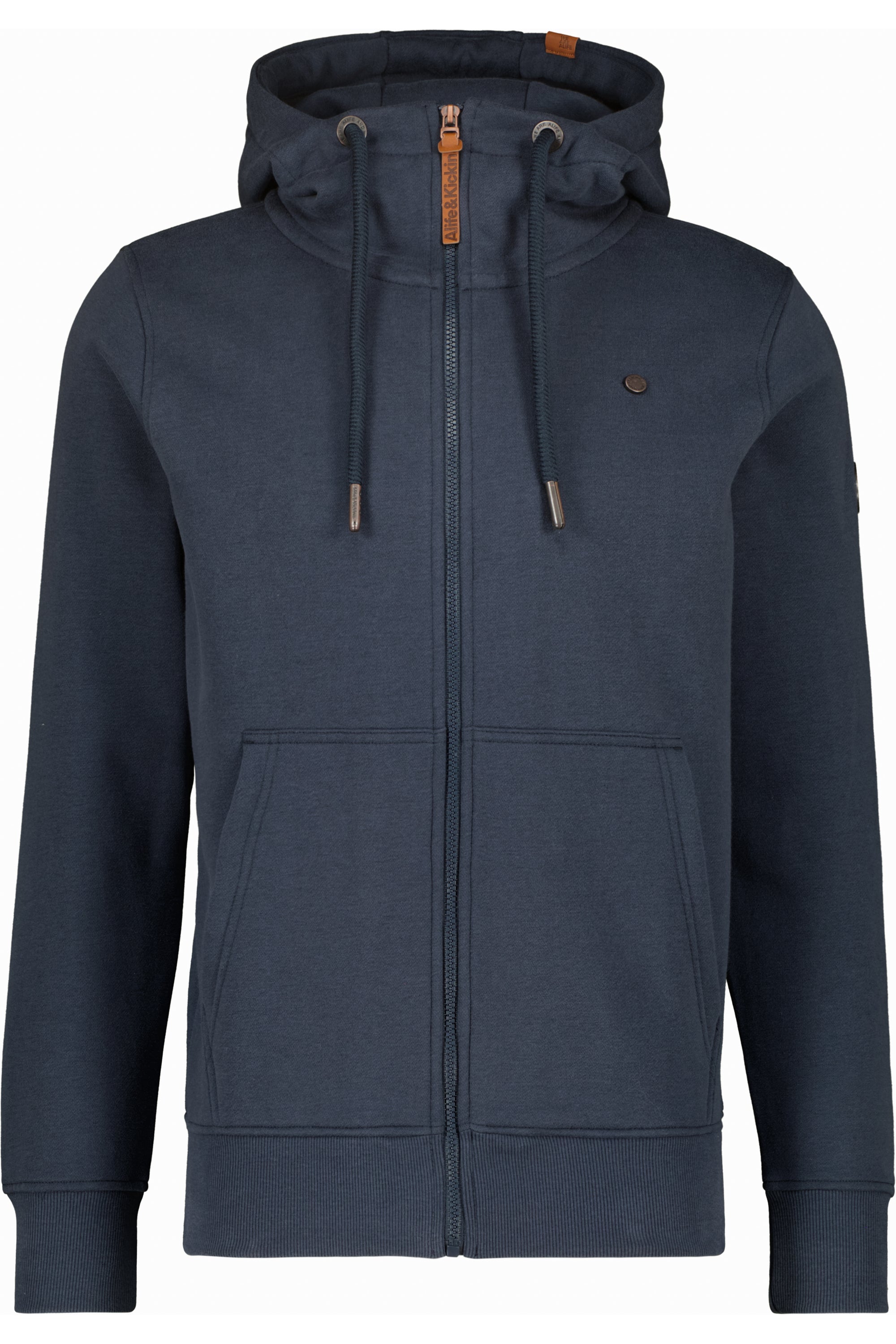 TrasherAK A Hooded Sweat Jacket Dunkelblau
