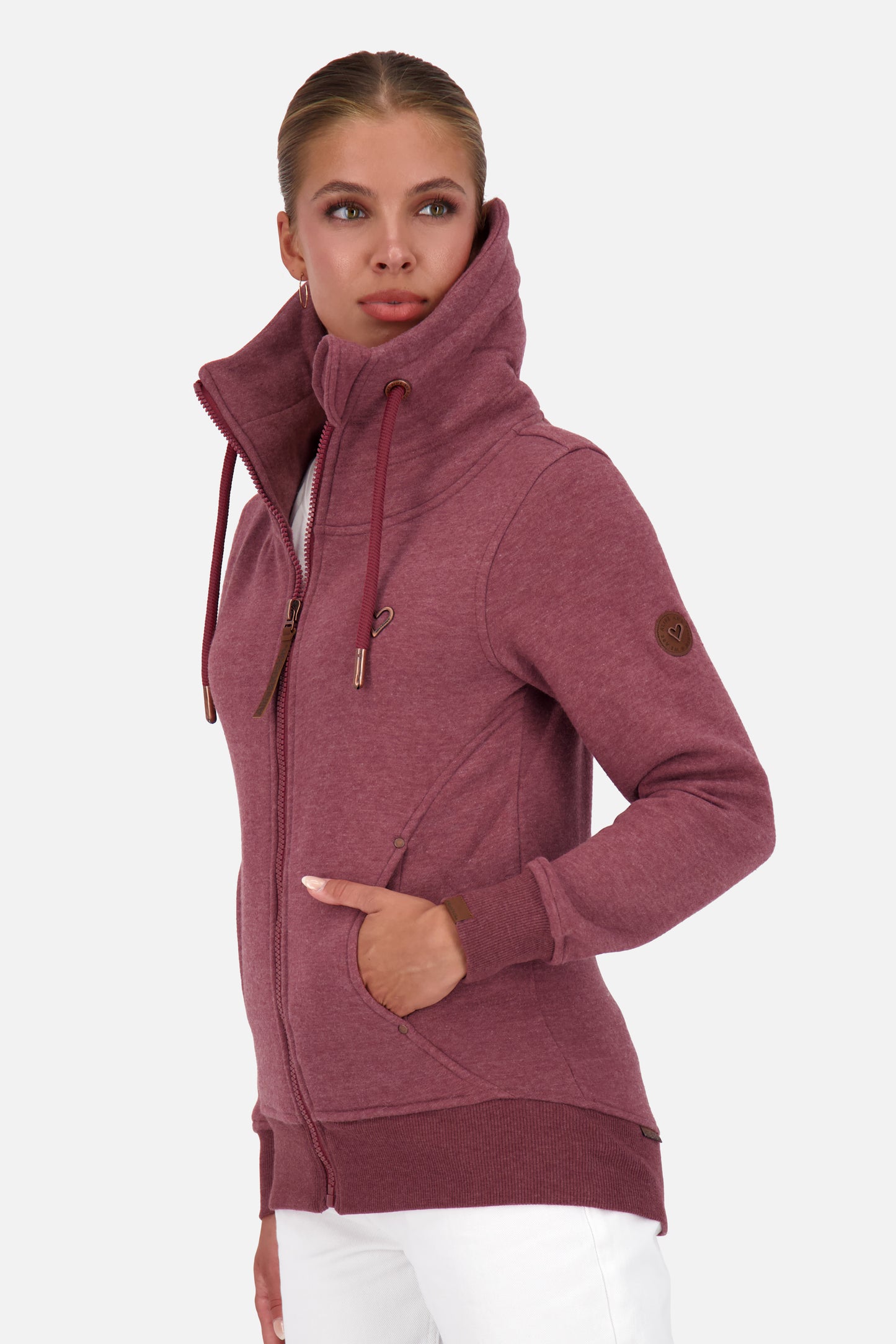 Damensweatjacke VivianAK A cranberry juice melange