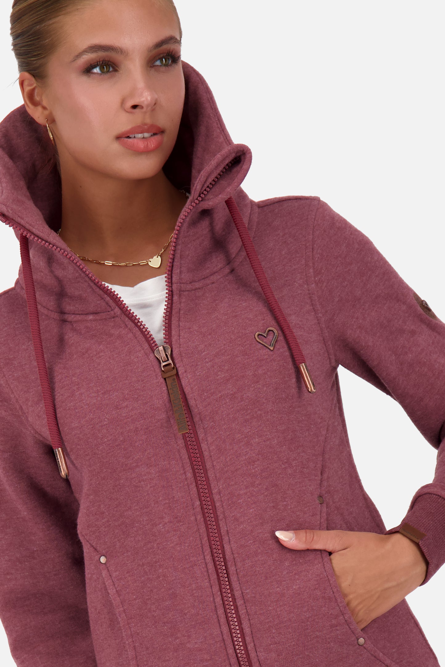 Damensweatjacke VivianAK A cranberry juice melange