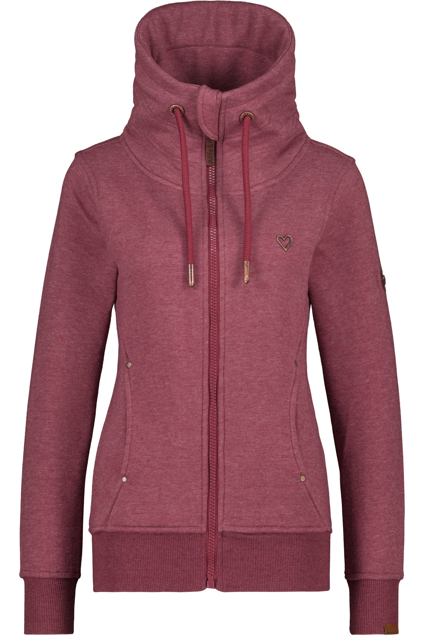 Damensweatjacke VivianAK A cranberry juice melange