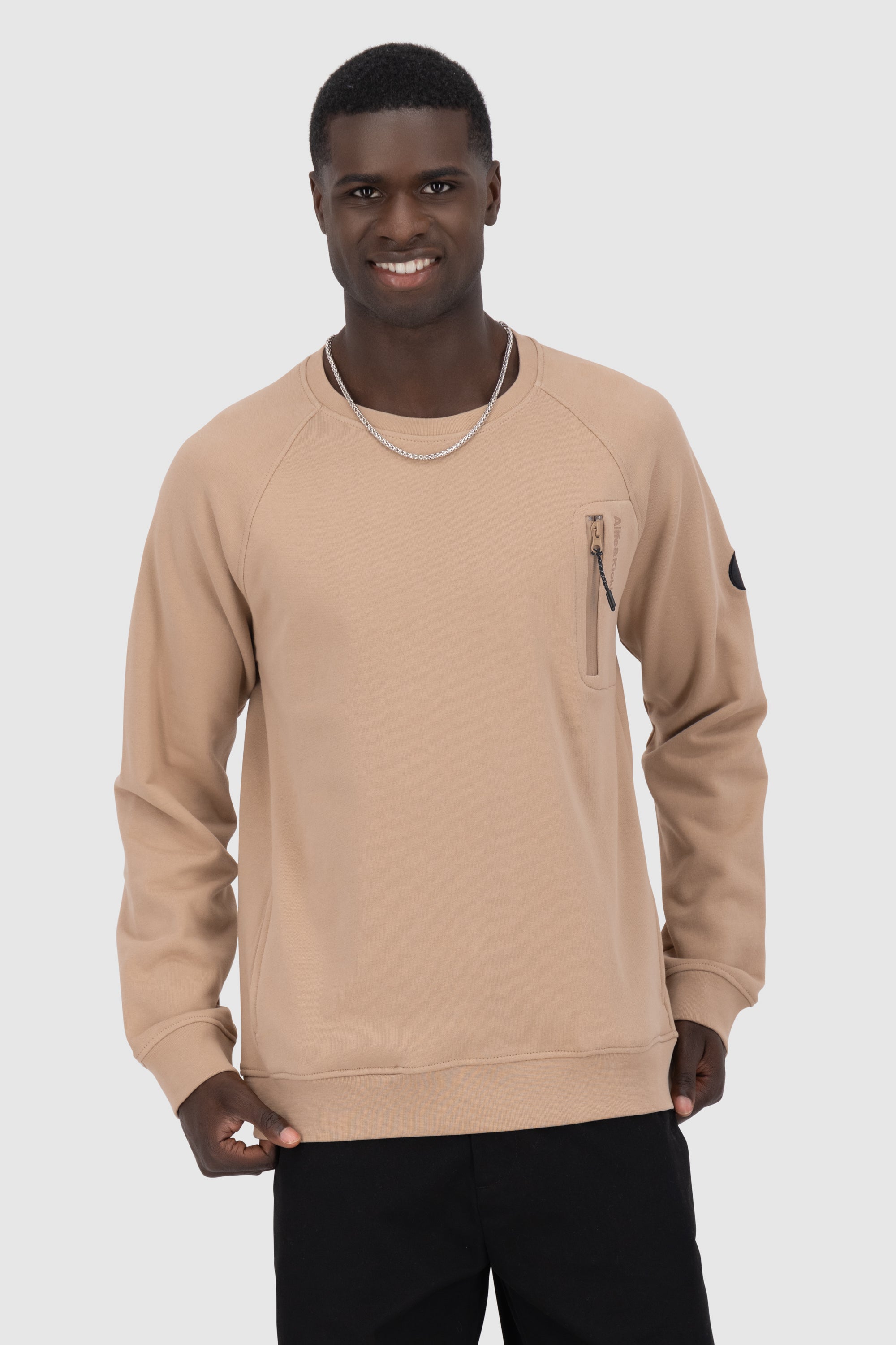 FabioAK A French Terry Sweatshirt Beige