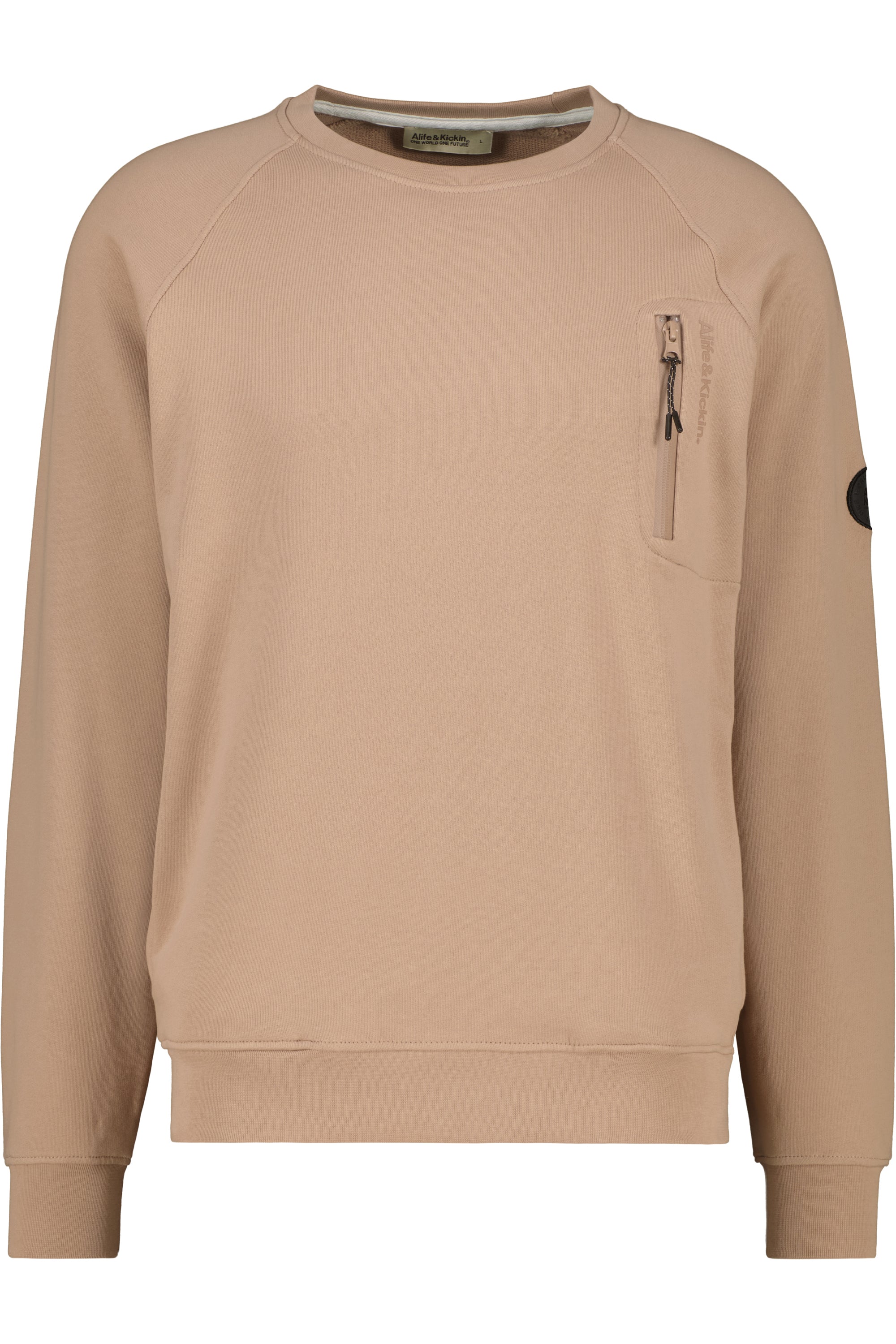 FabioAK A French Terry Sweatshirt Beige