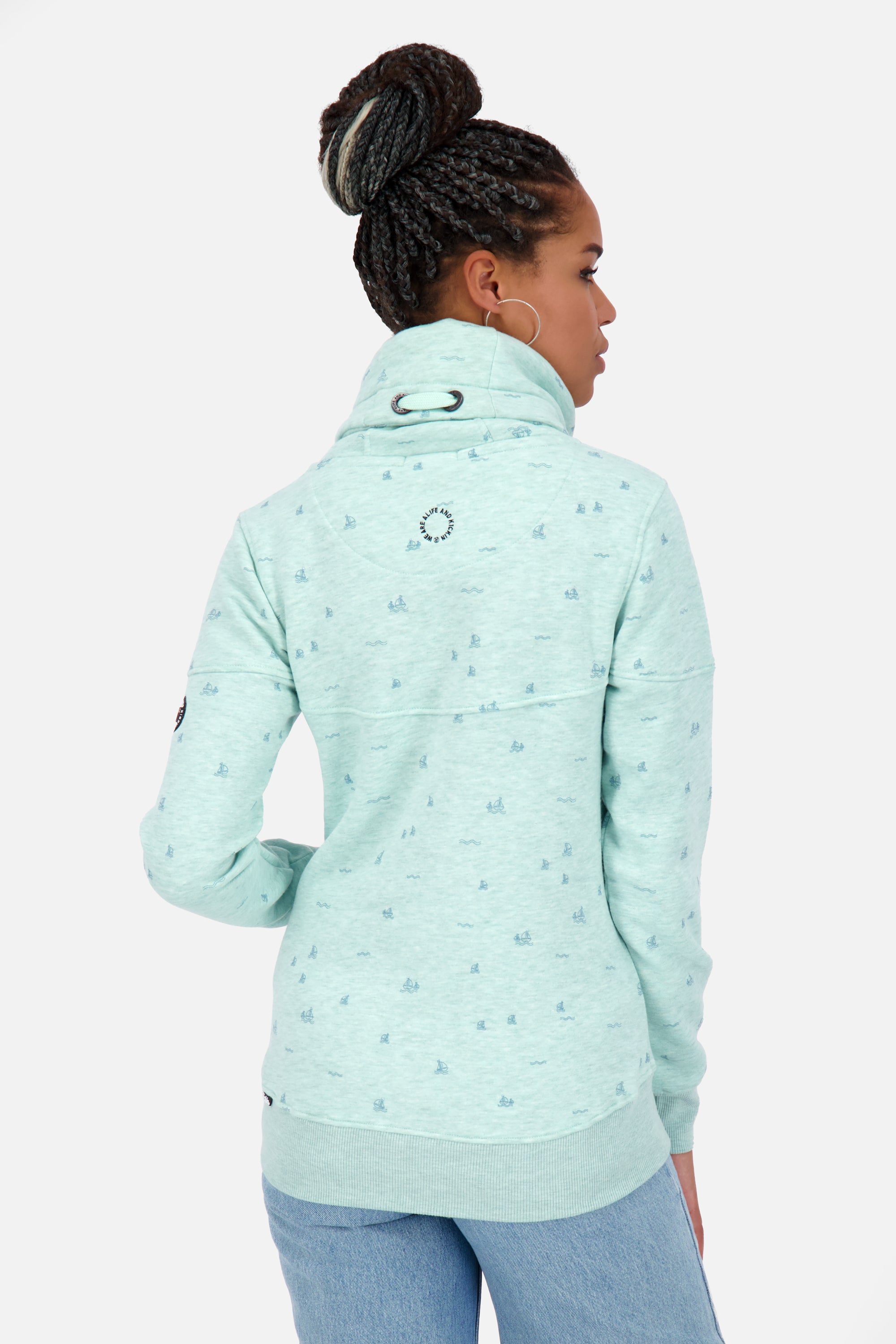 Pullover Damen SunshineAK B mit stylischem Design Grün