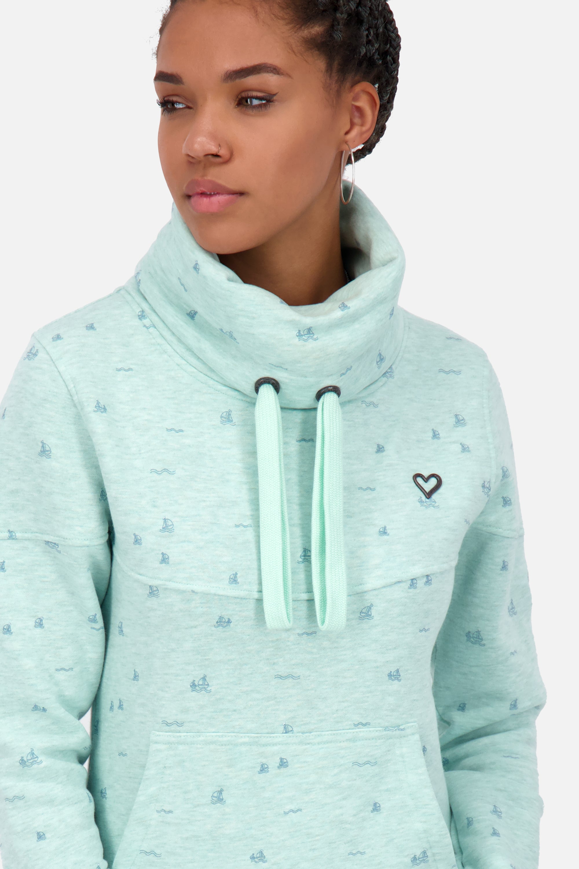 Pullover Damen SunshineAK B mit stylischem Design Grün