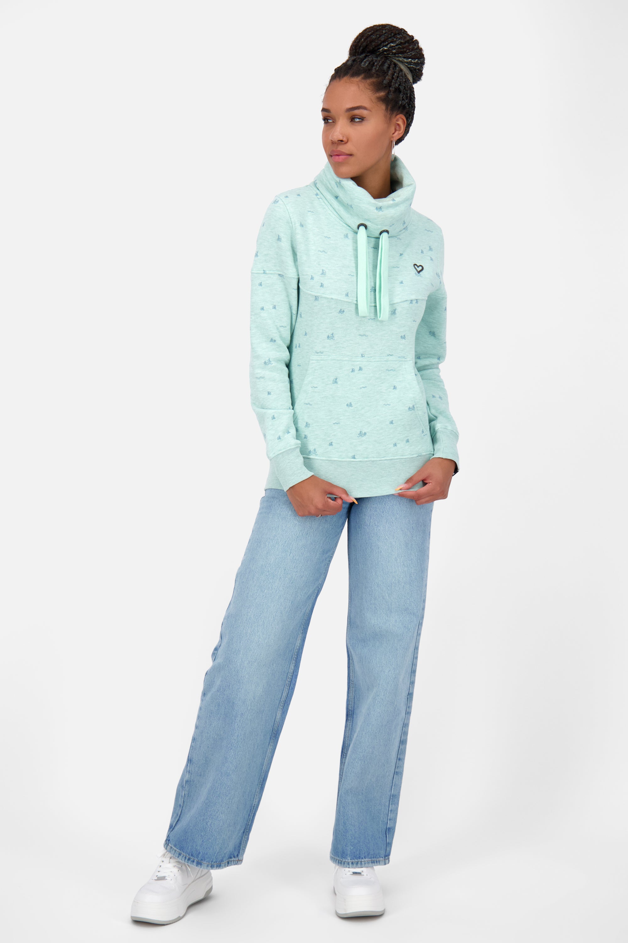 Pullover Damen SunshineAK B mit stylischem Design Blau