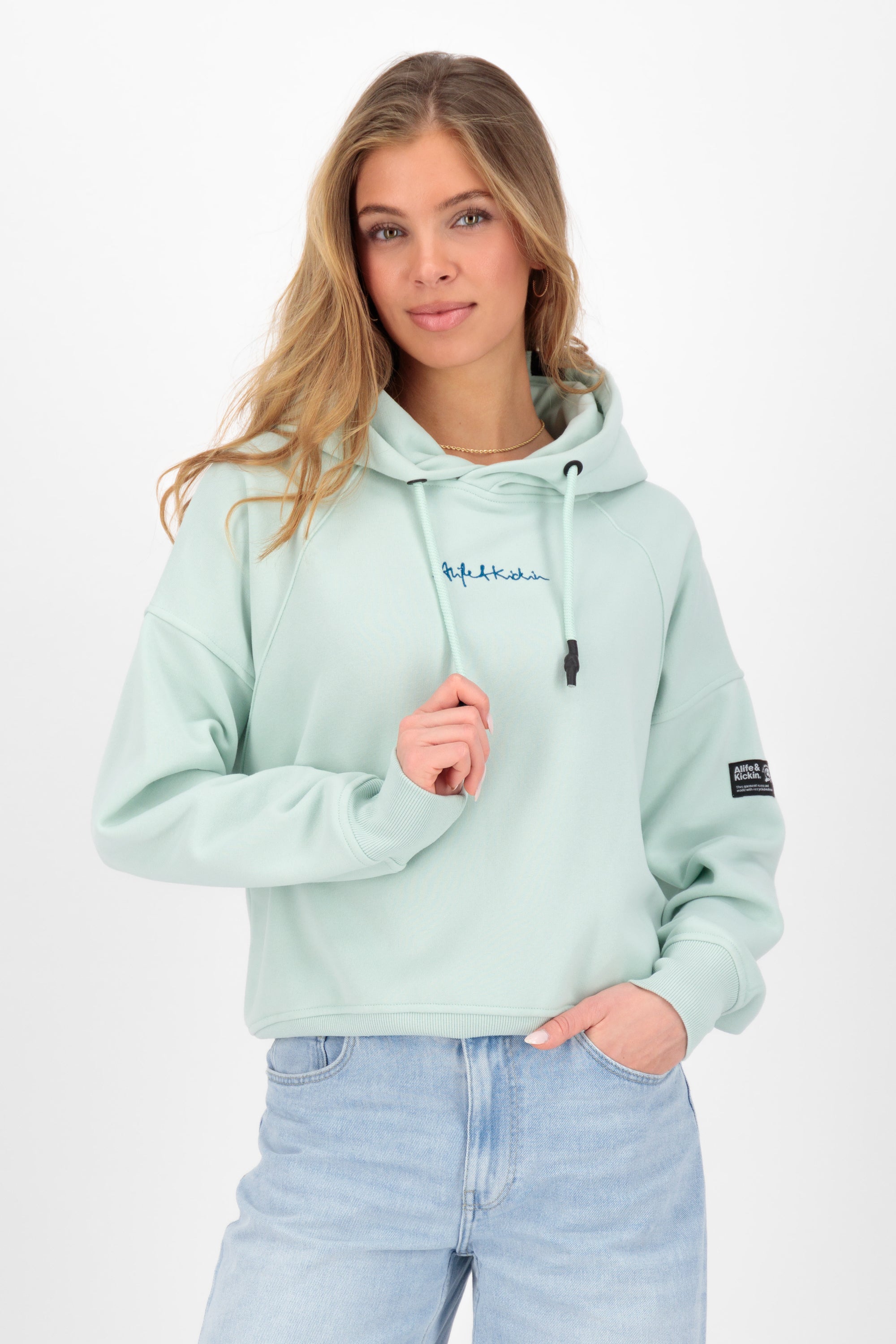 JessyAK A Hoodie Hellgrün
