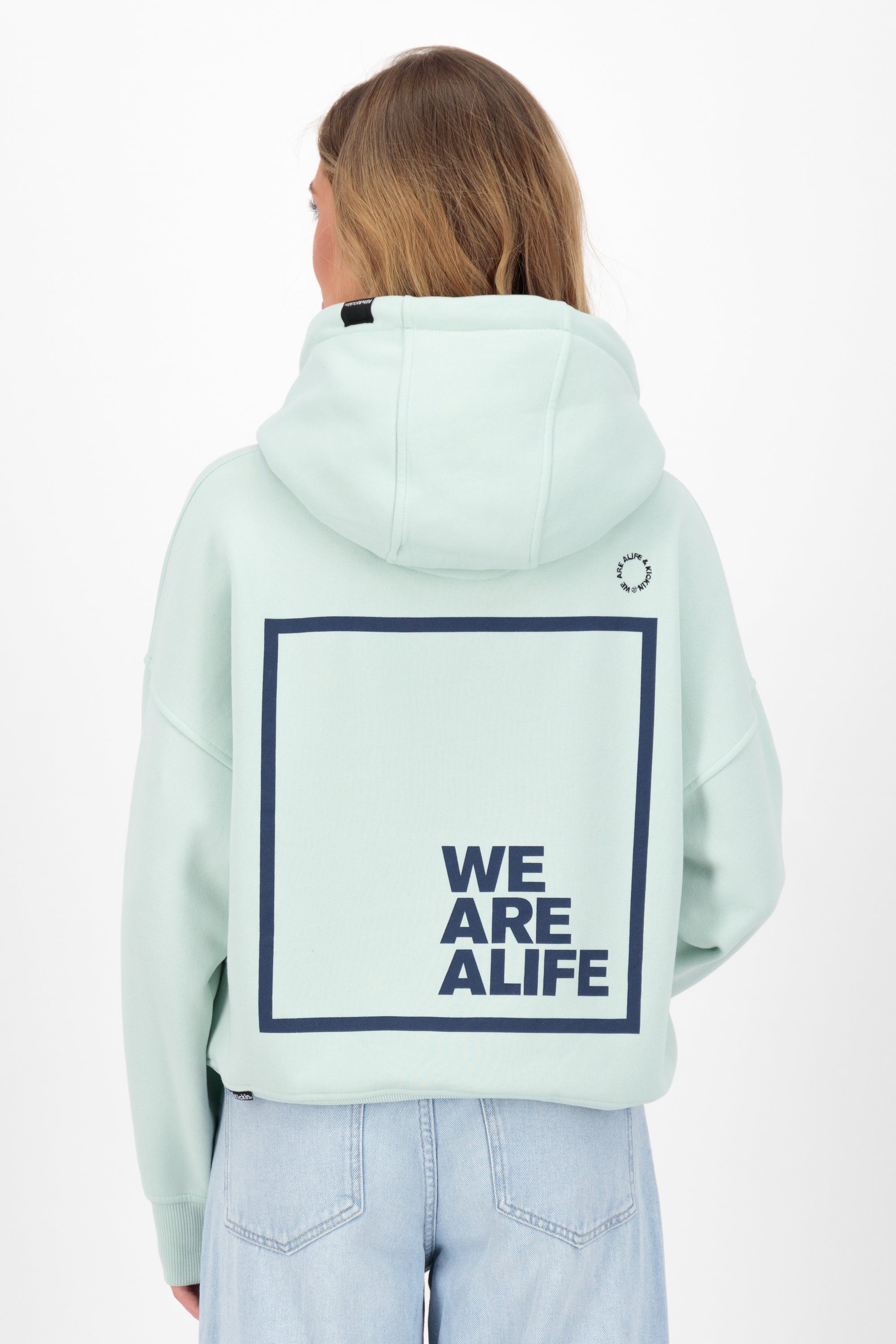 JessyAK A Hoodie Hellgrün