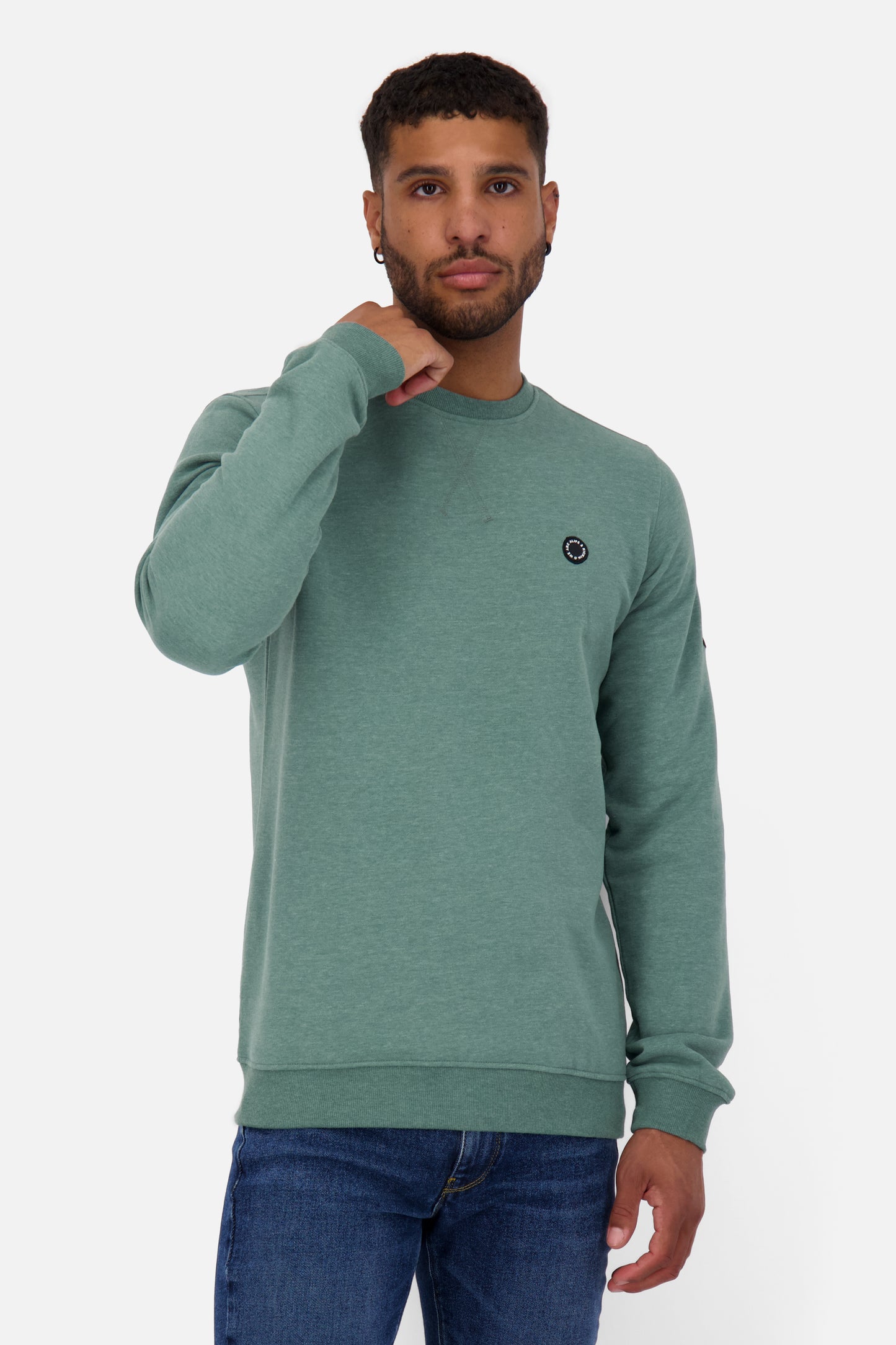 Pullover Herren VincentAK A sage leaf melange