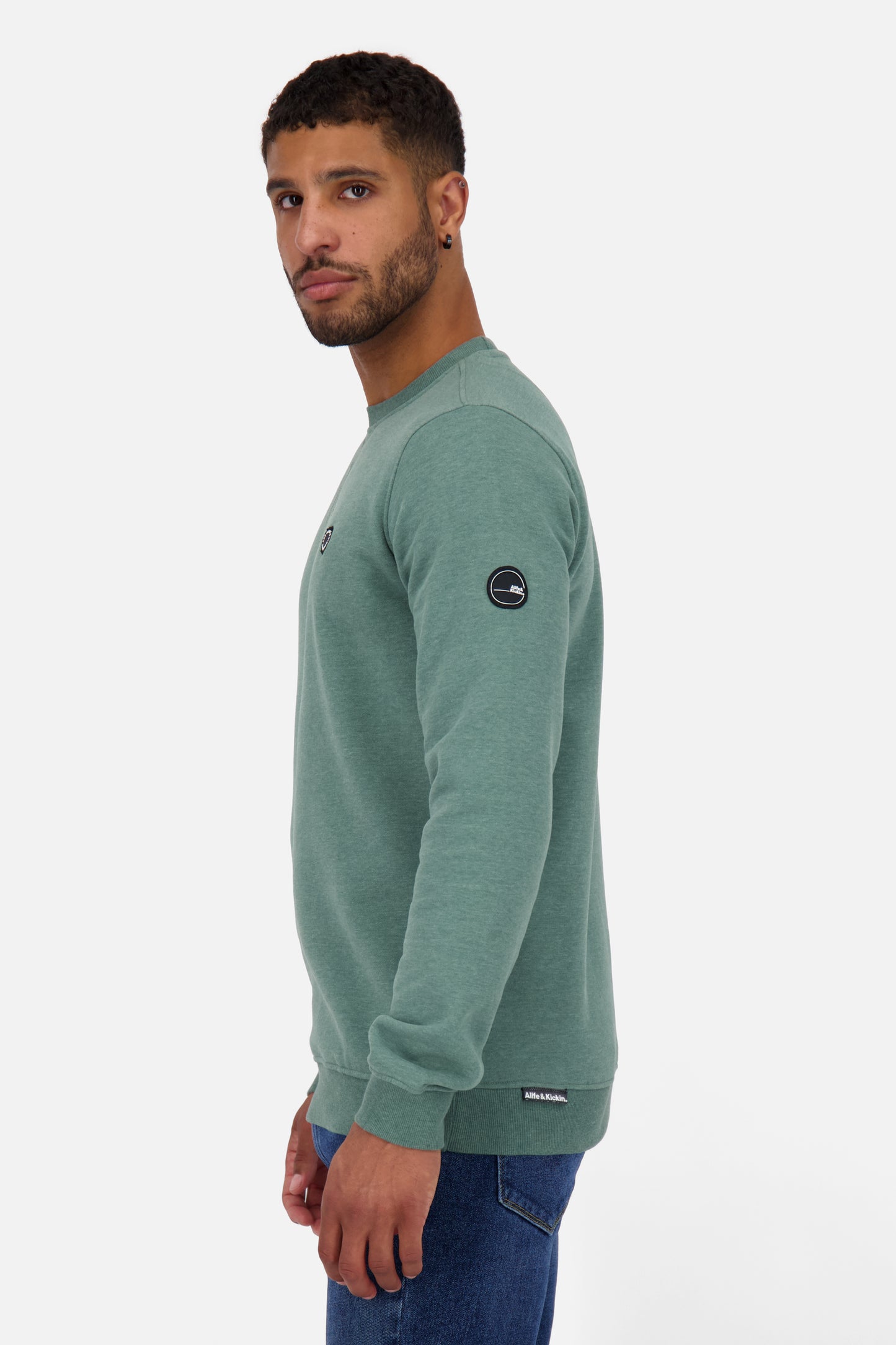 Pullover Herren VincentAK A sage leaf melange