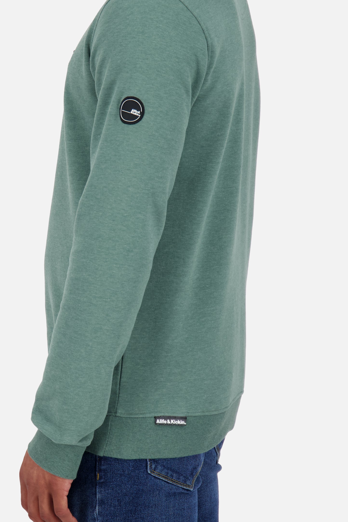 Pullover Herren VincentAK A sage leaf melange