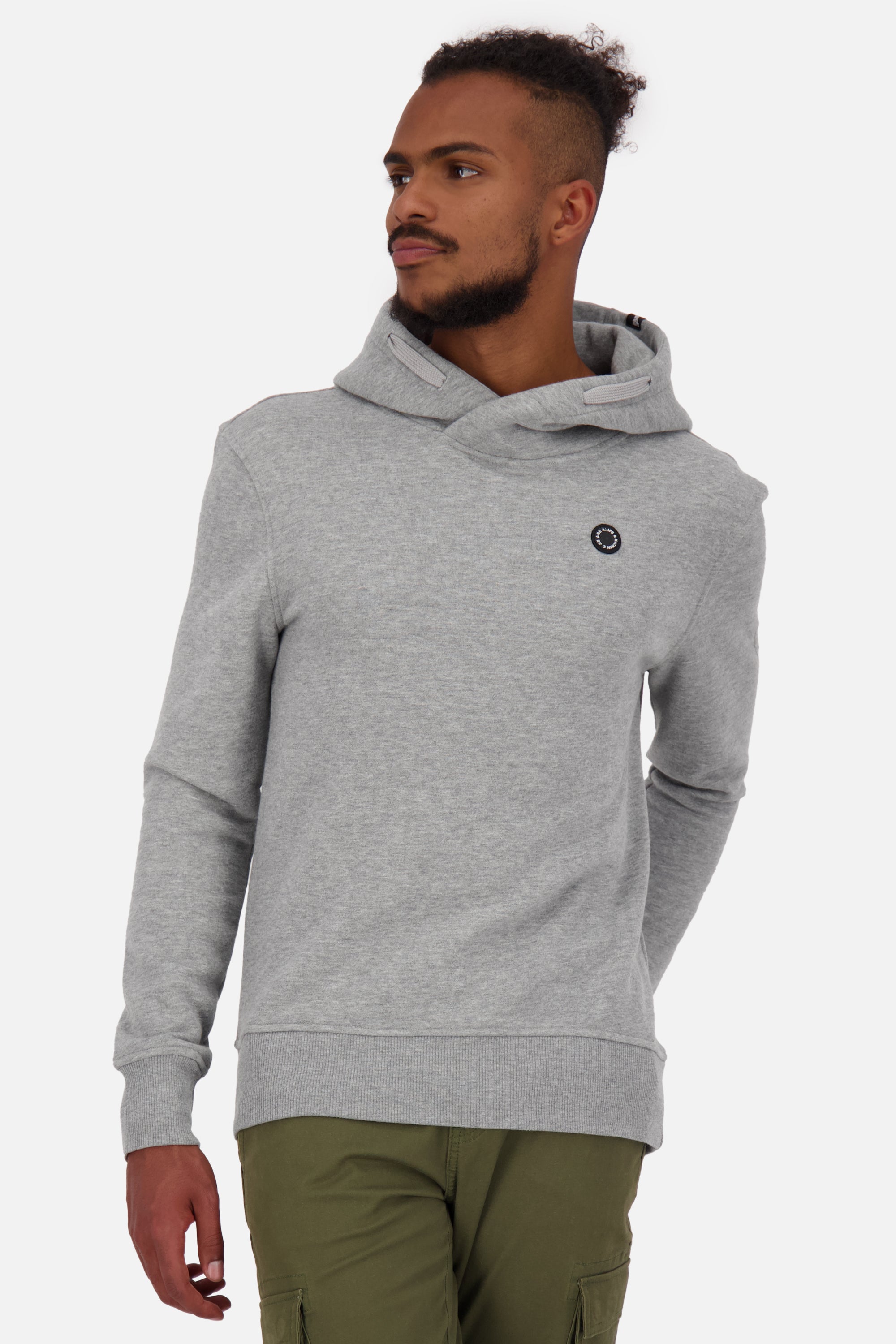 JohnAK A Hoodie Herren Grau