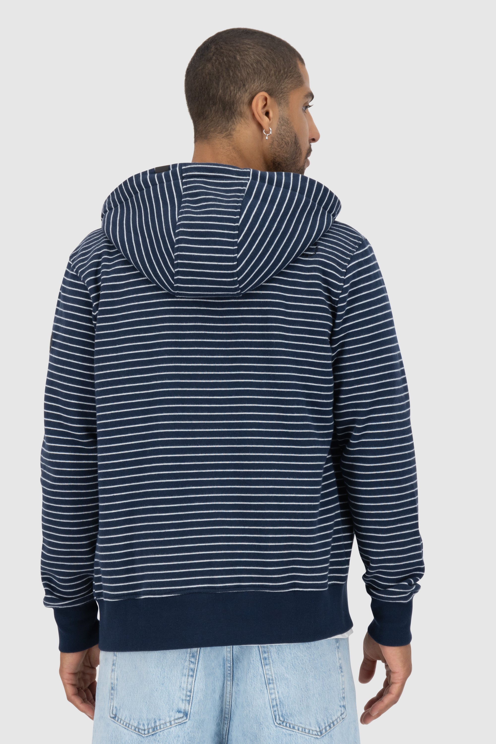 TrasherAK Z Hooded Sweat Jacket Dunkelblau