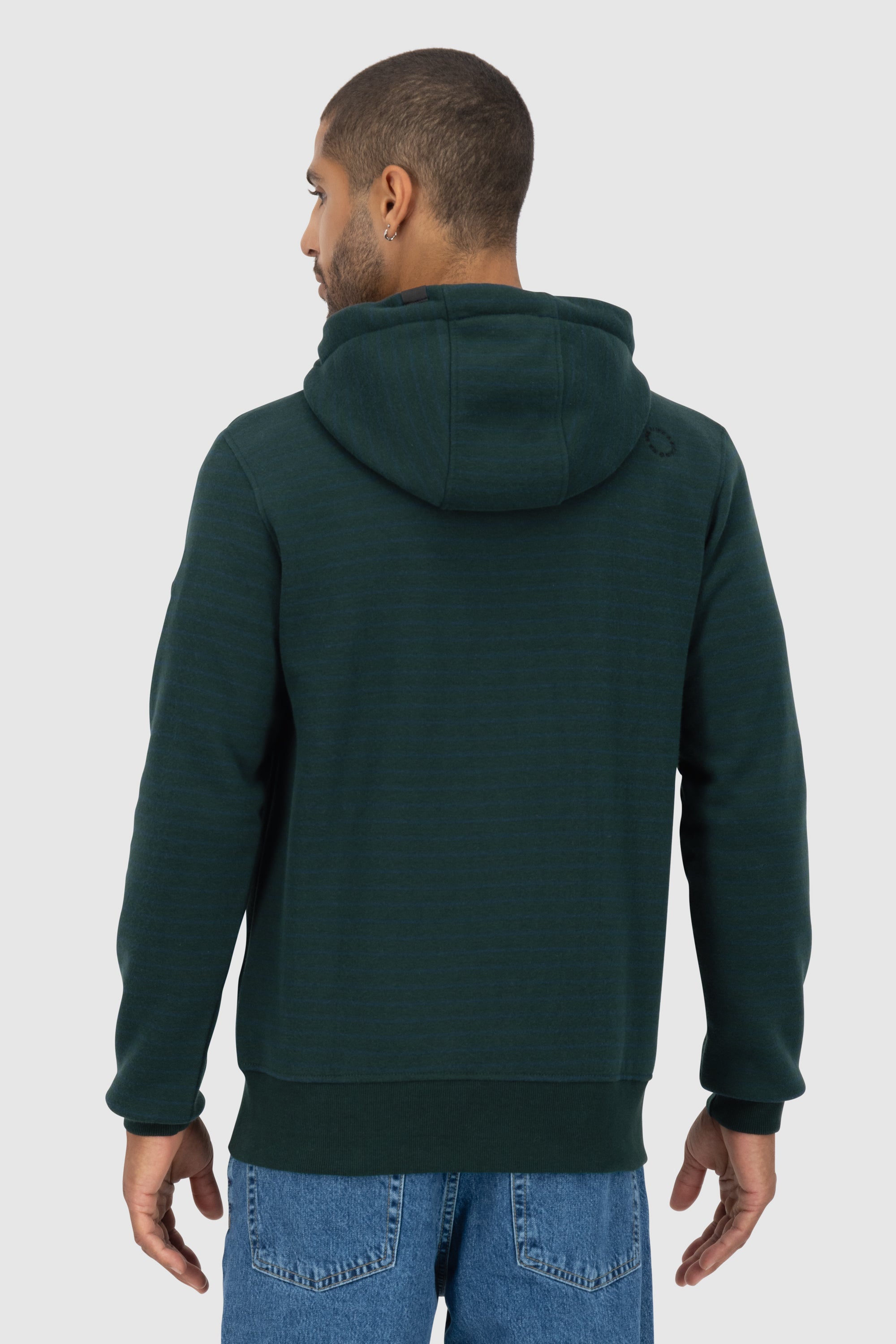 TrasherAK Z Hooded Sweat Jacket Dunkelgrün