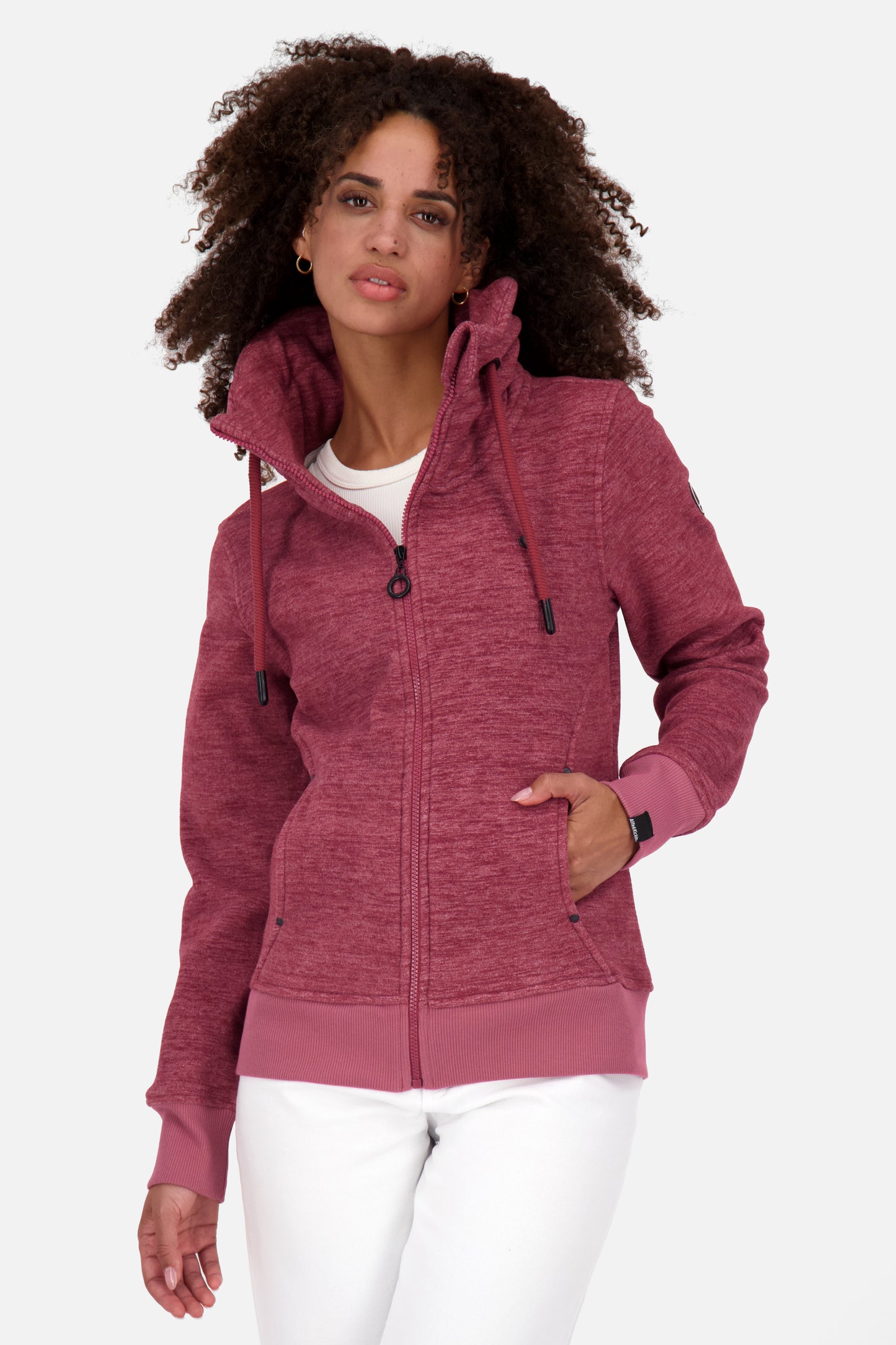 Fleecejacke Damen VivianAK F cranberry juice melange