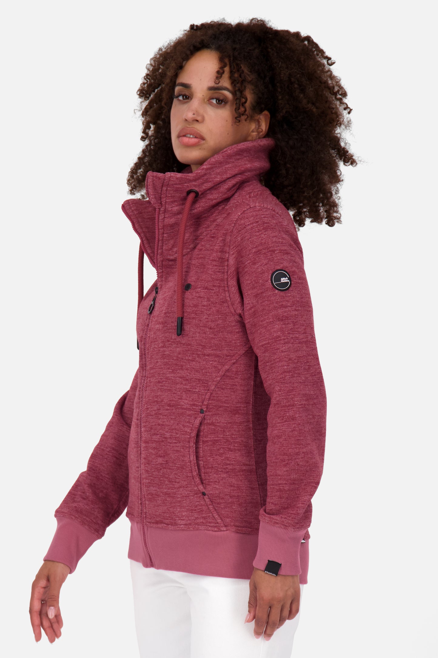 Fleecejacke Damen VivianAK F cranberry juice melange