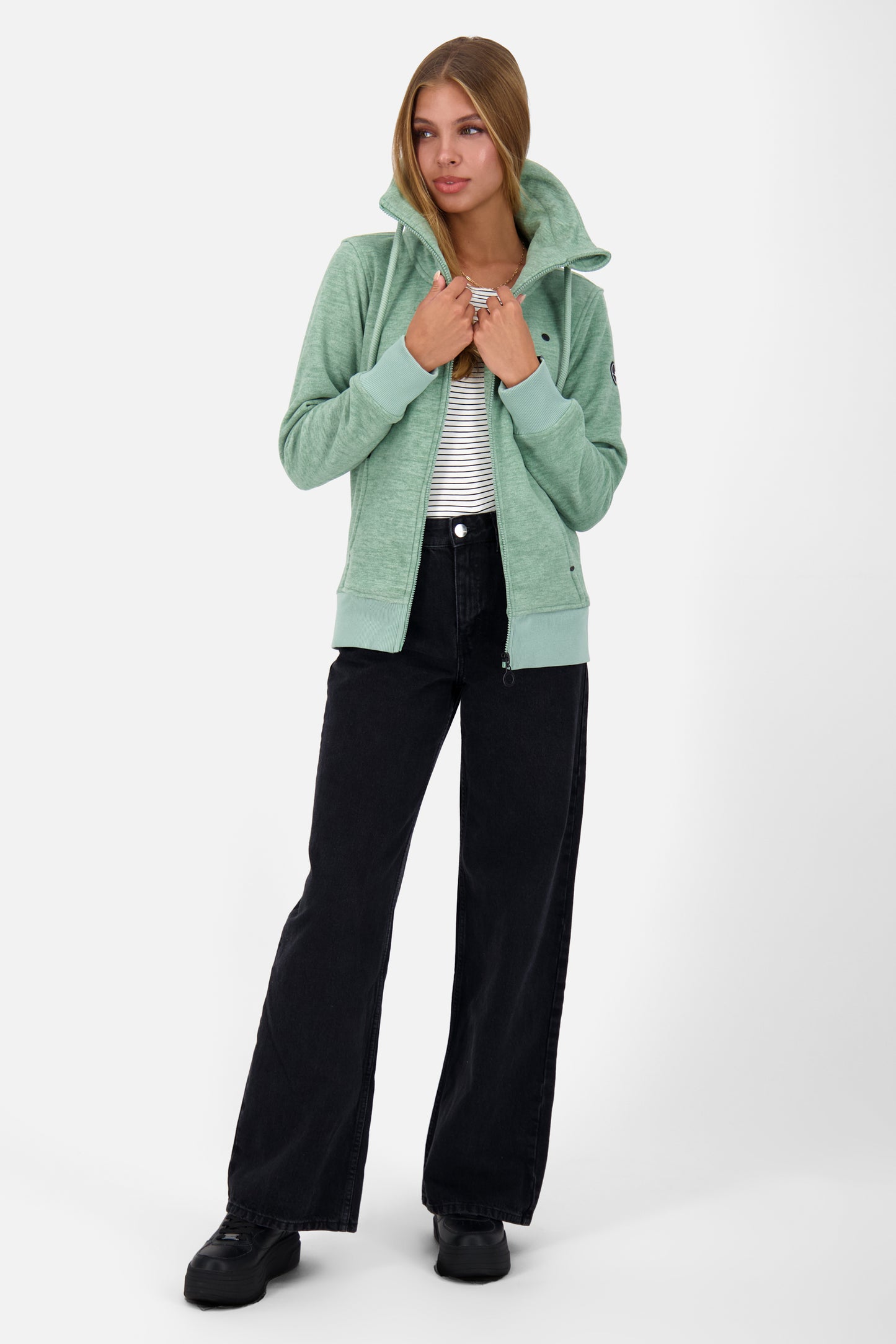 Fleecejacke Damen VivianAK F alpine frost melange