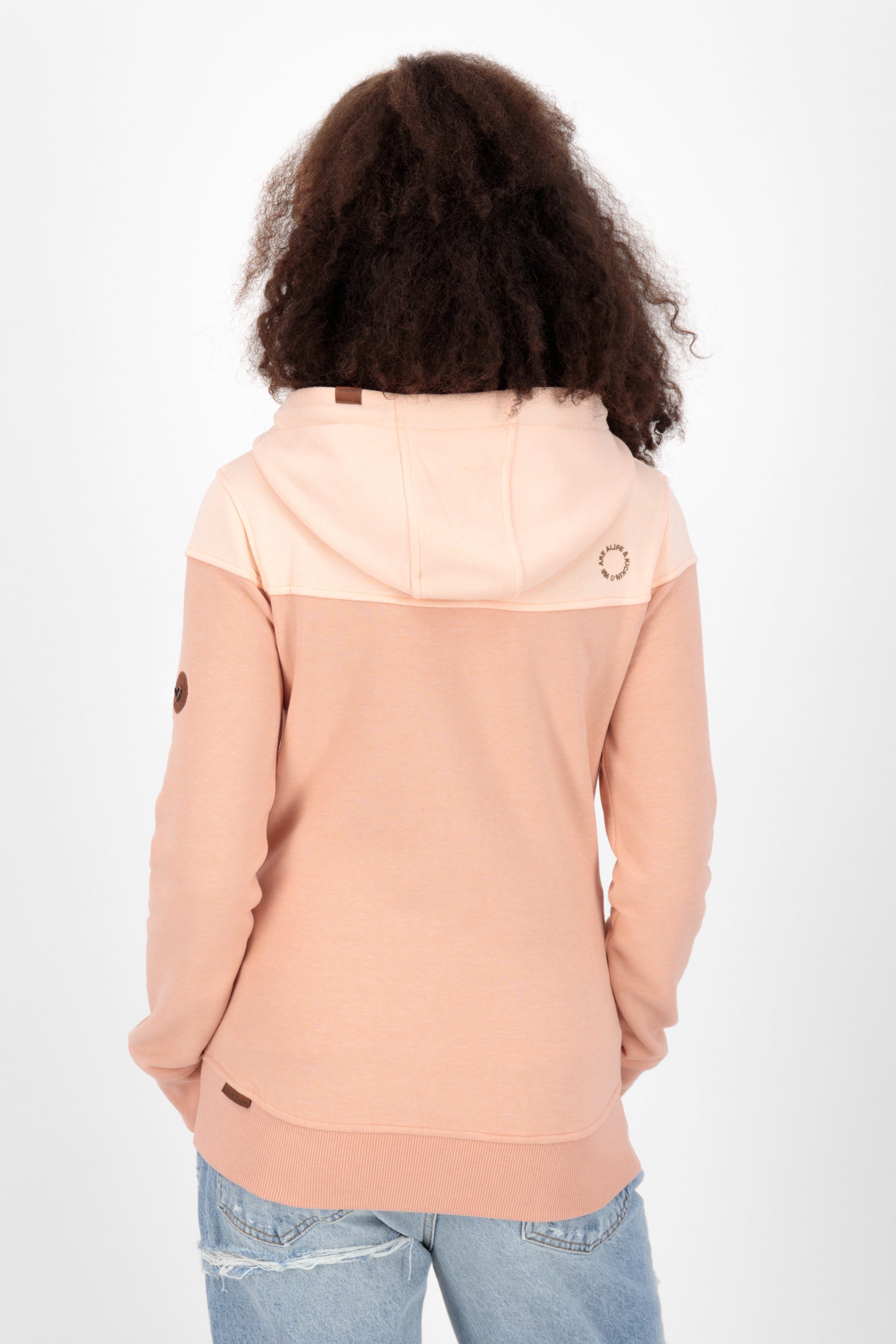 PalinaAK A Hooded Sweat Jacket Rosa