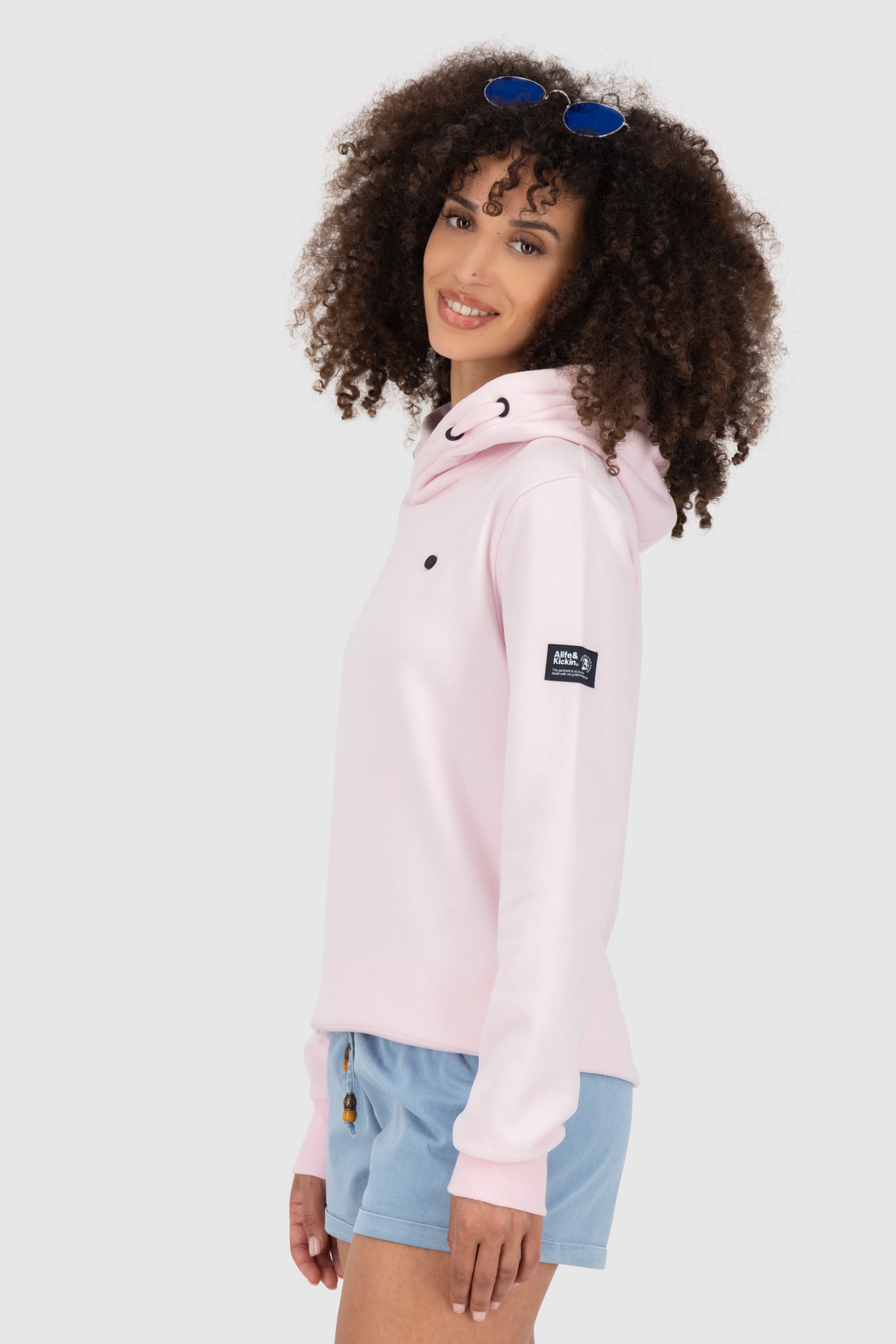 SarinaAK A Hoodie quiet quartz melange