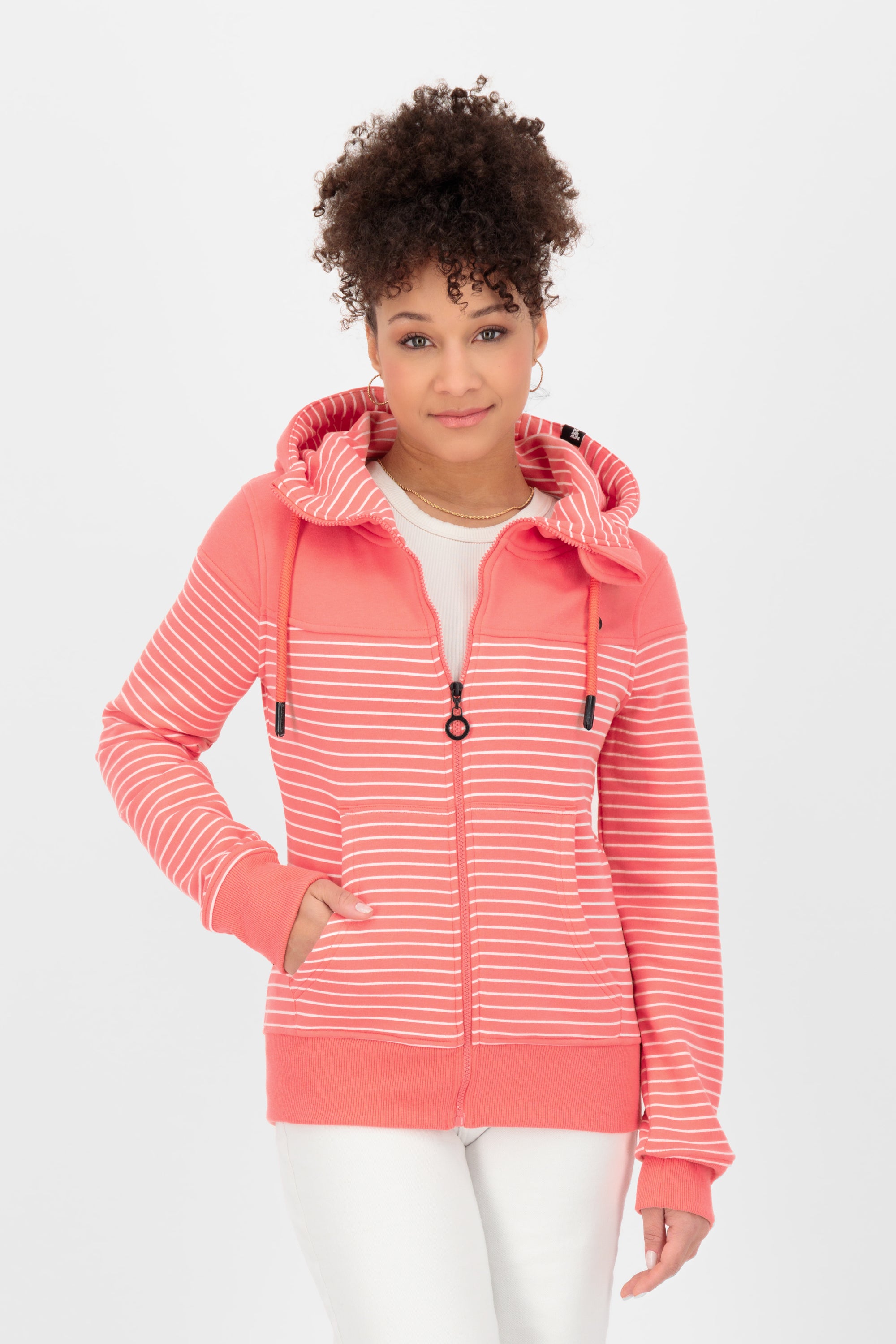 PalinaAK Z Hooded Sweat Jacket Pink